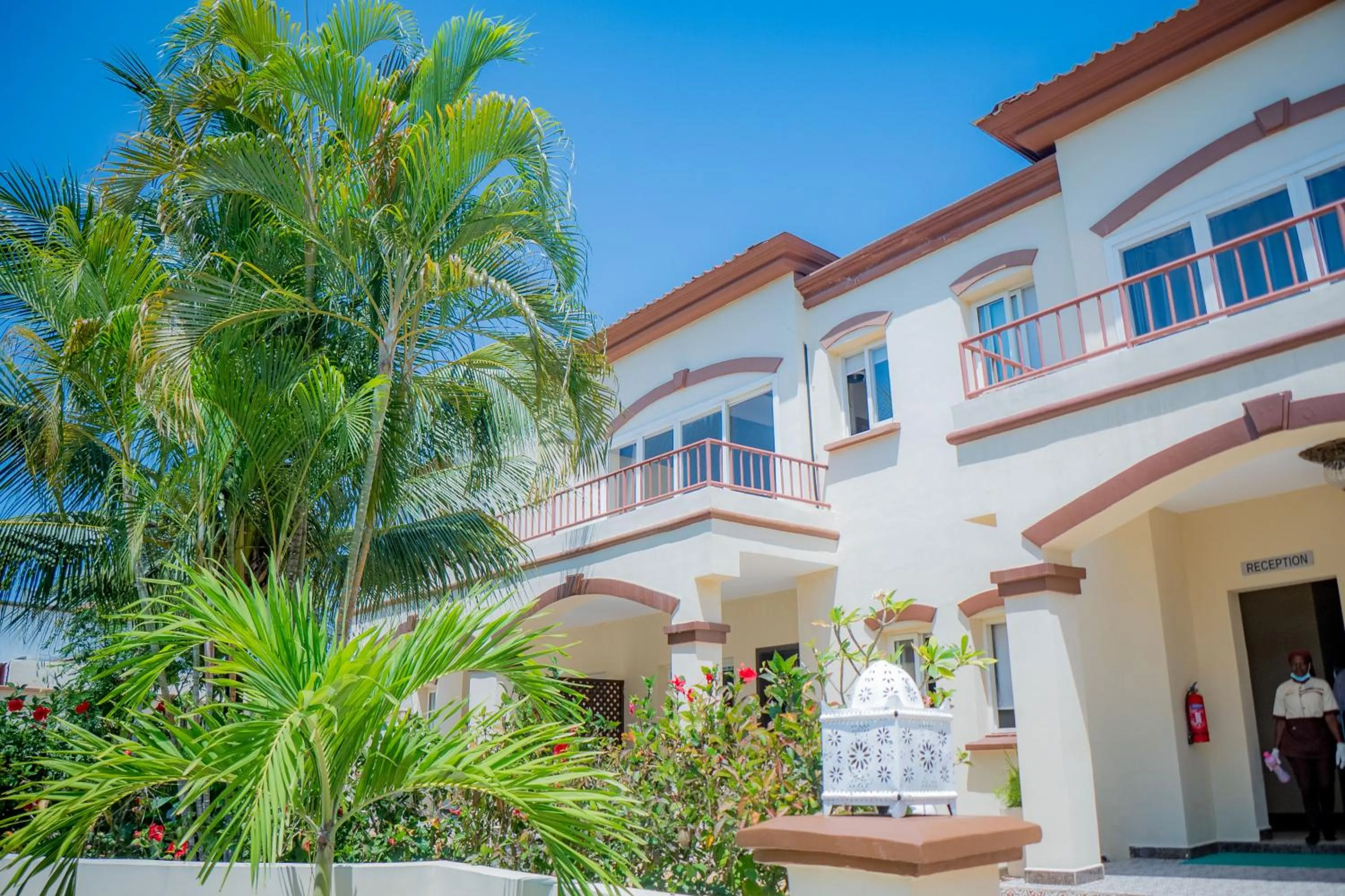Property building in Golden Palm Boutique Zanzibar