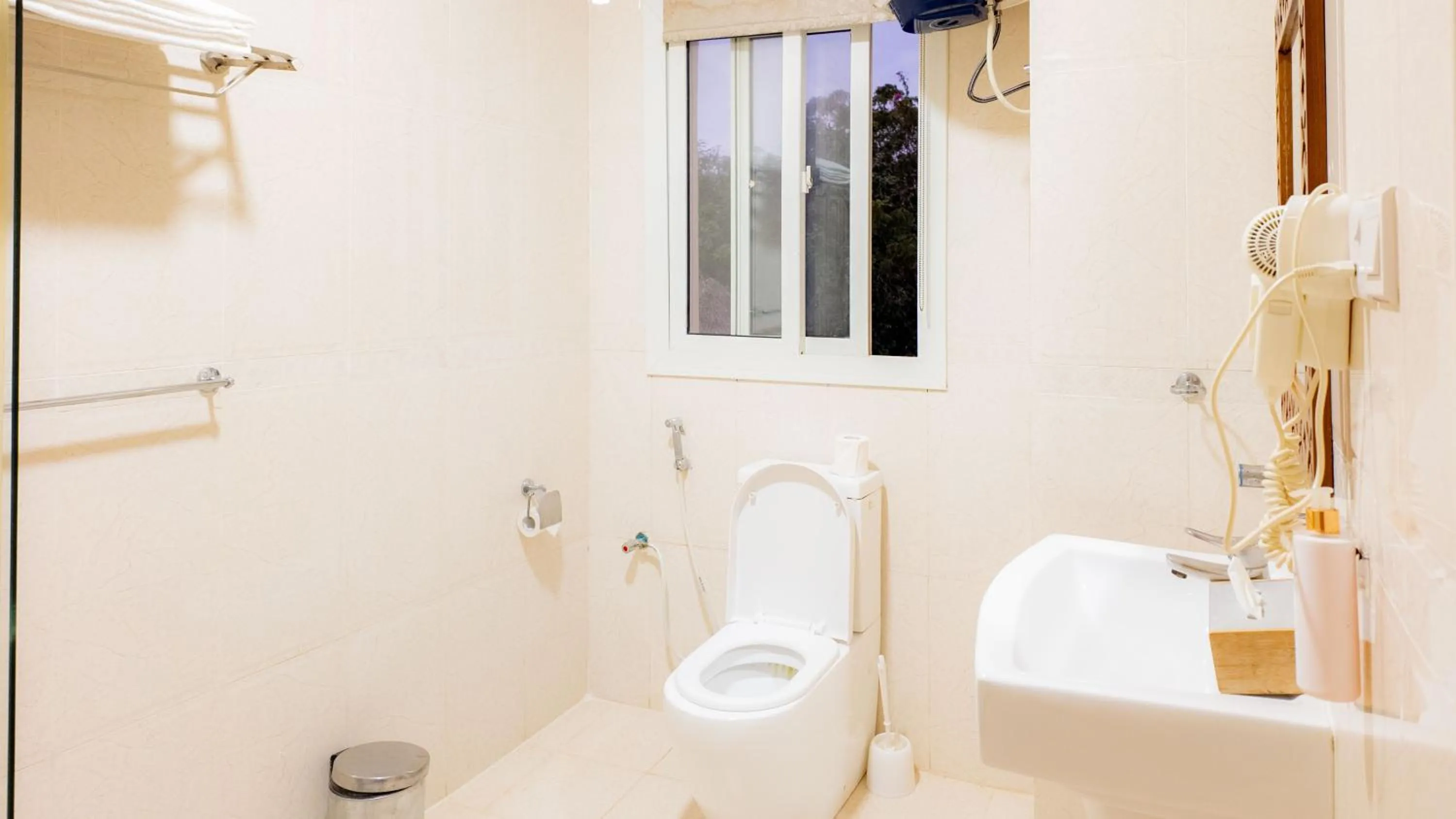 Shower in Golden Palm Boutique Zanzibar