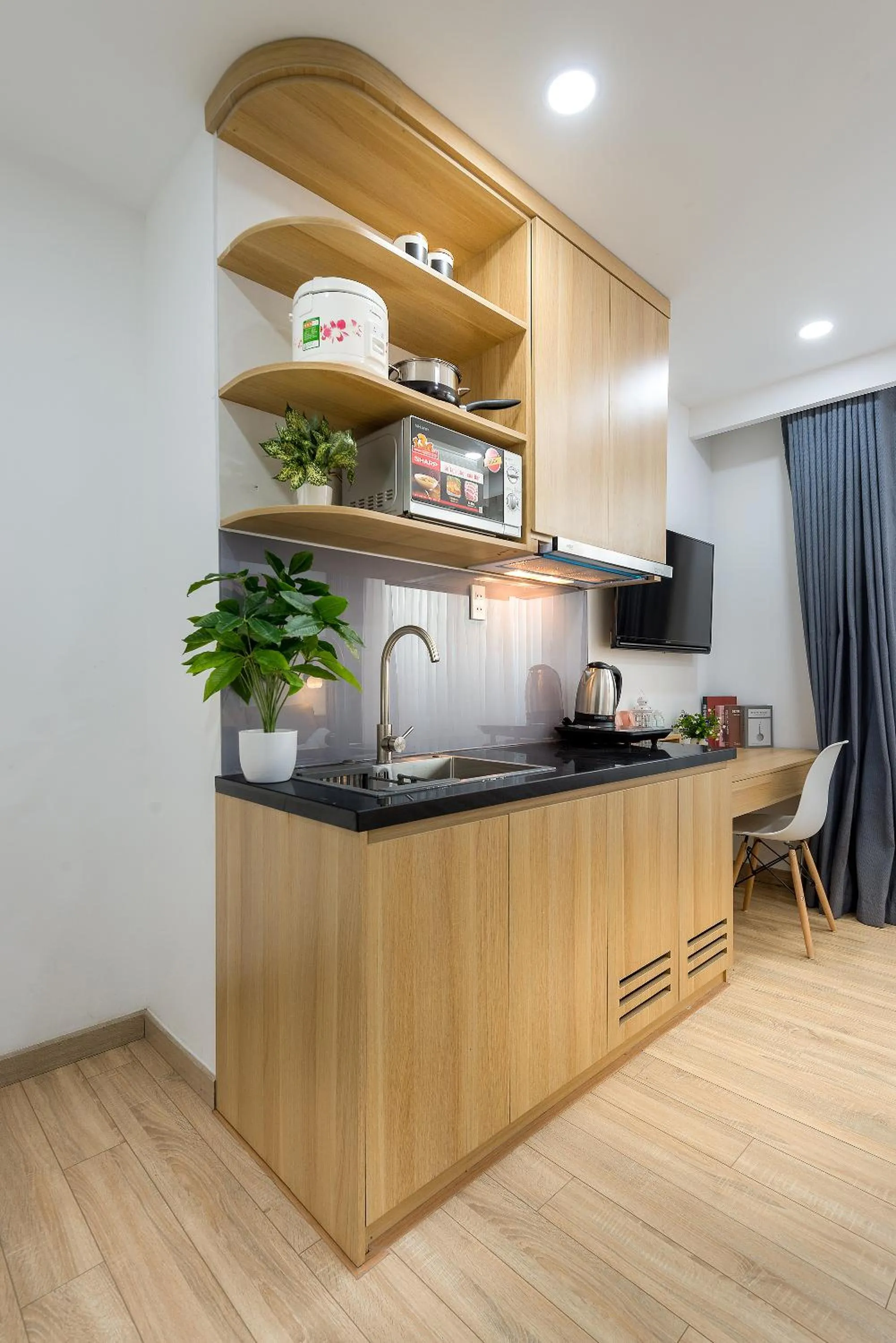 Kitchen or kitchenette in Cozrum Homes Ambera House