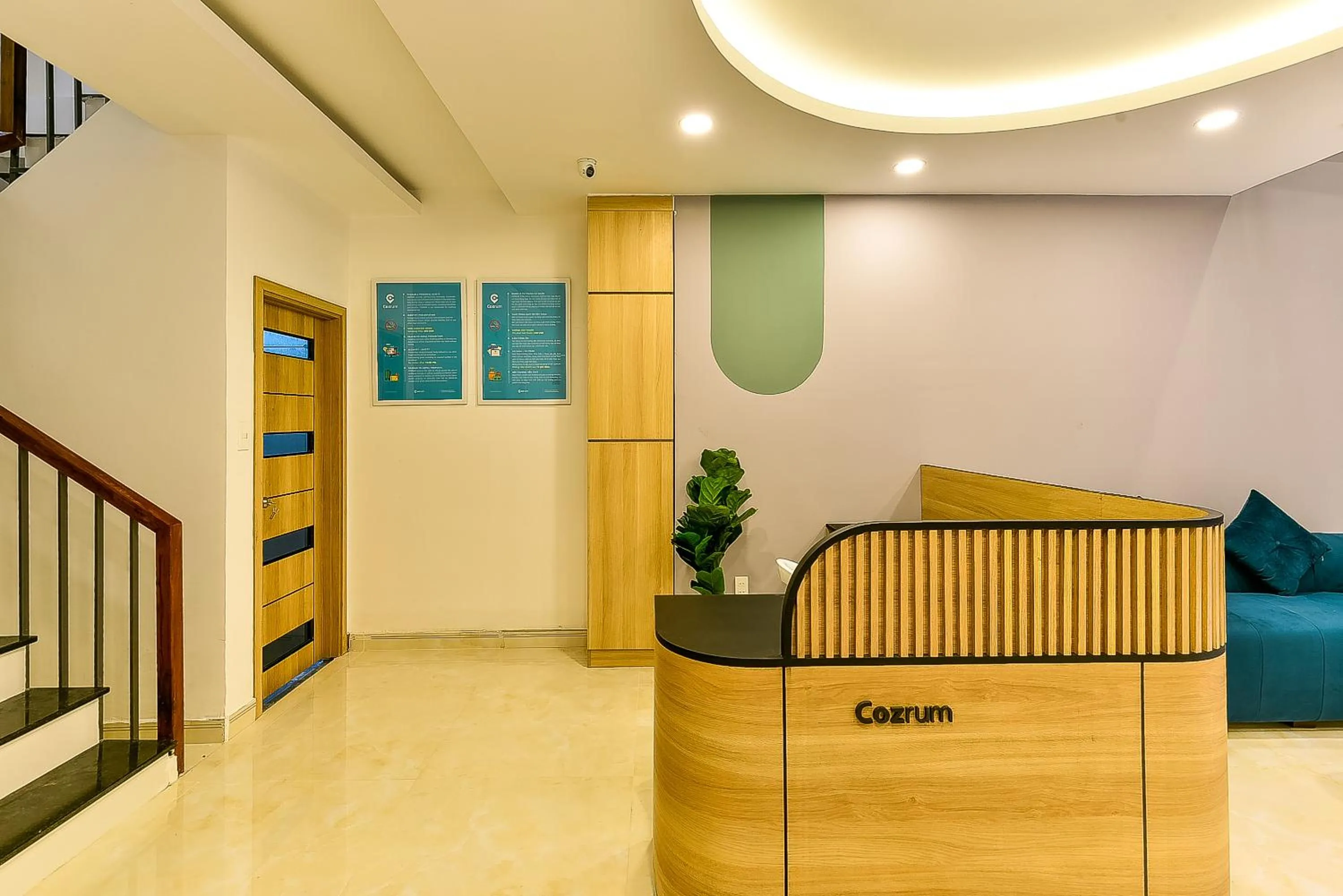 Lobby or reception in Cozrum Homes Ambera House