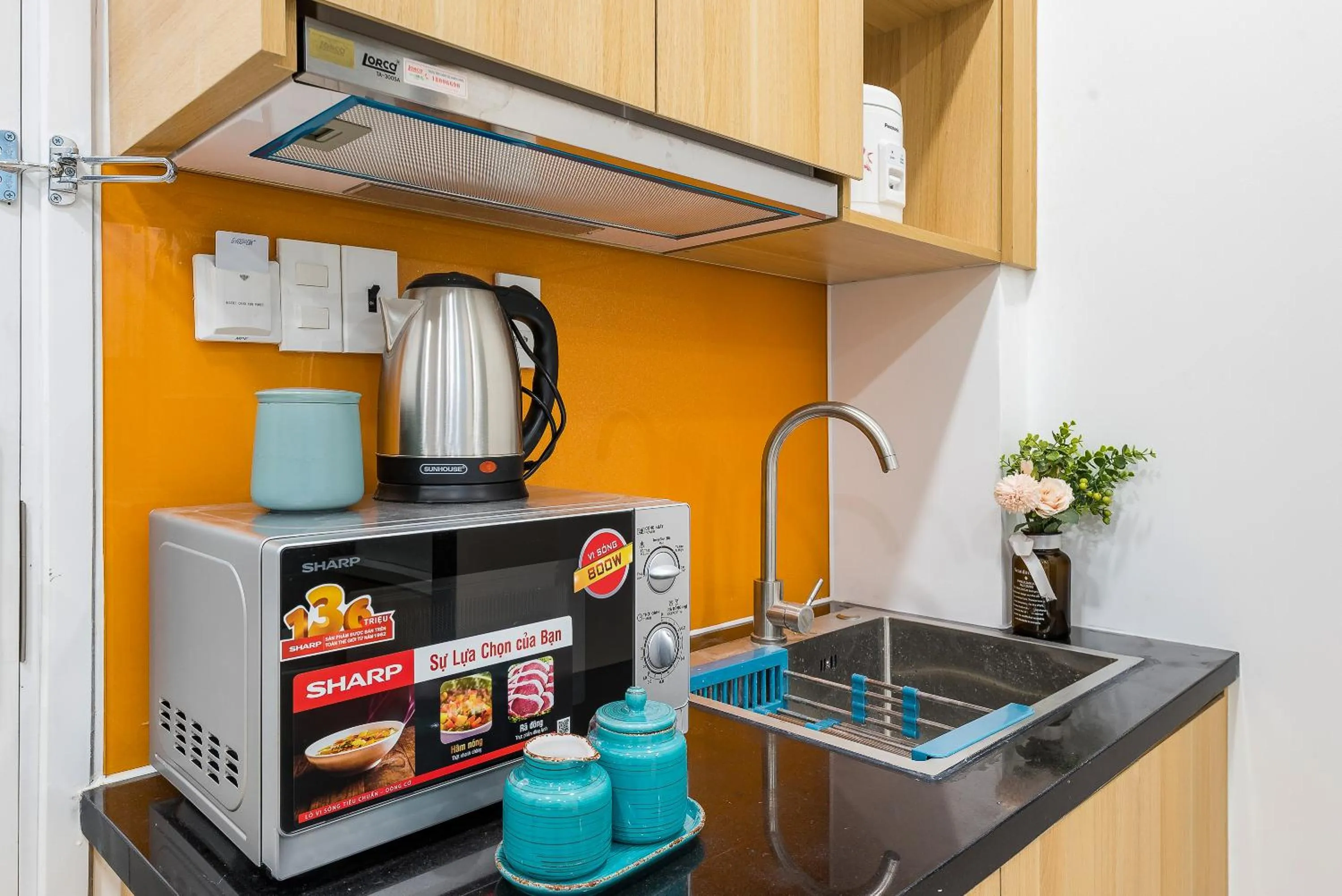 Kitchen or kitchenette in Cozrum Homes Ambera House