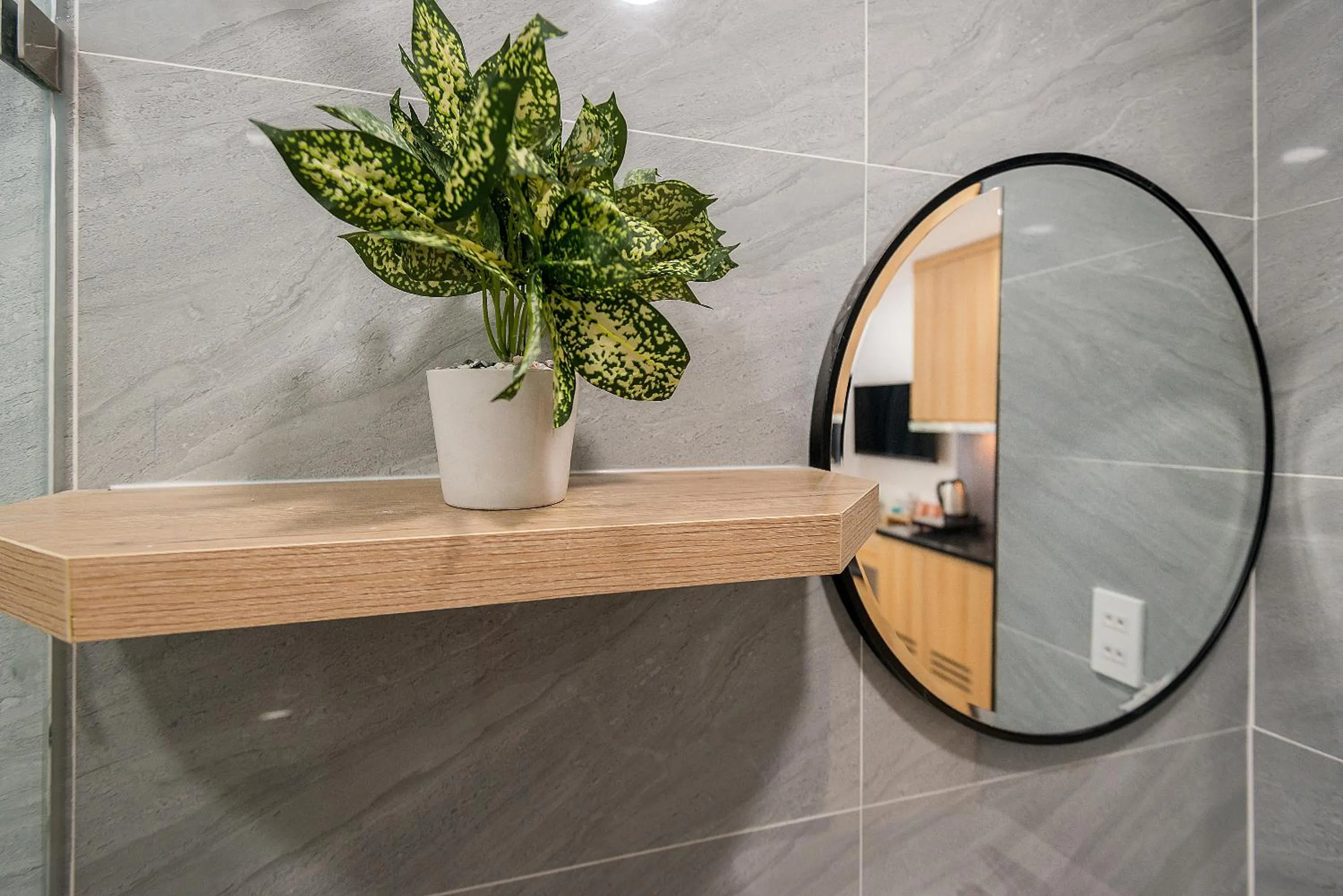 Bathroom in Cozrum Homes Ambera House