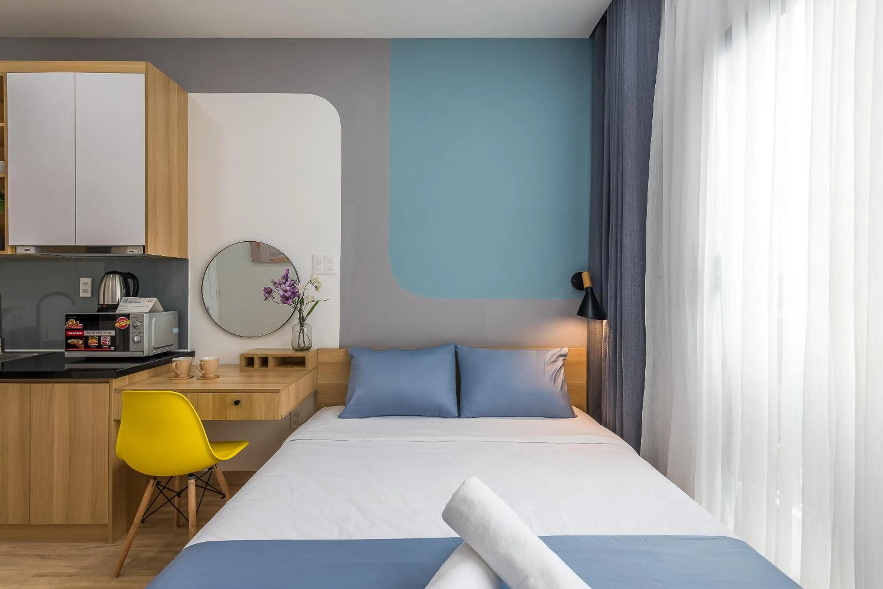 Photo of the whole room, Bed in Cozrum Homes Ambera House