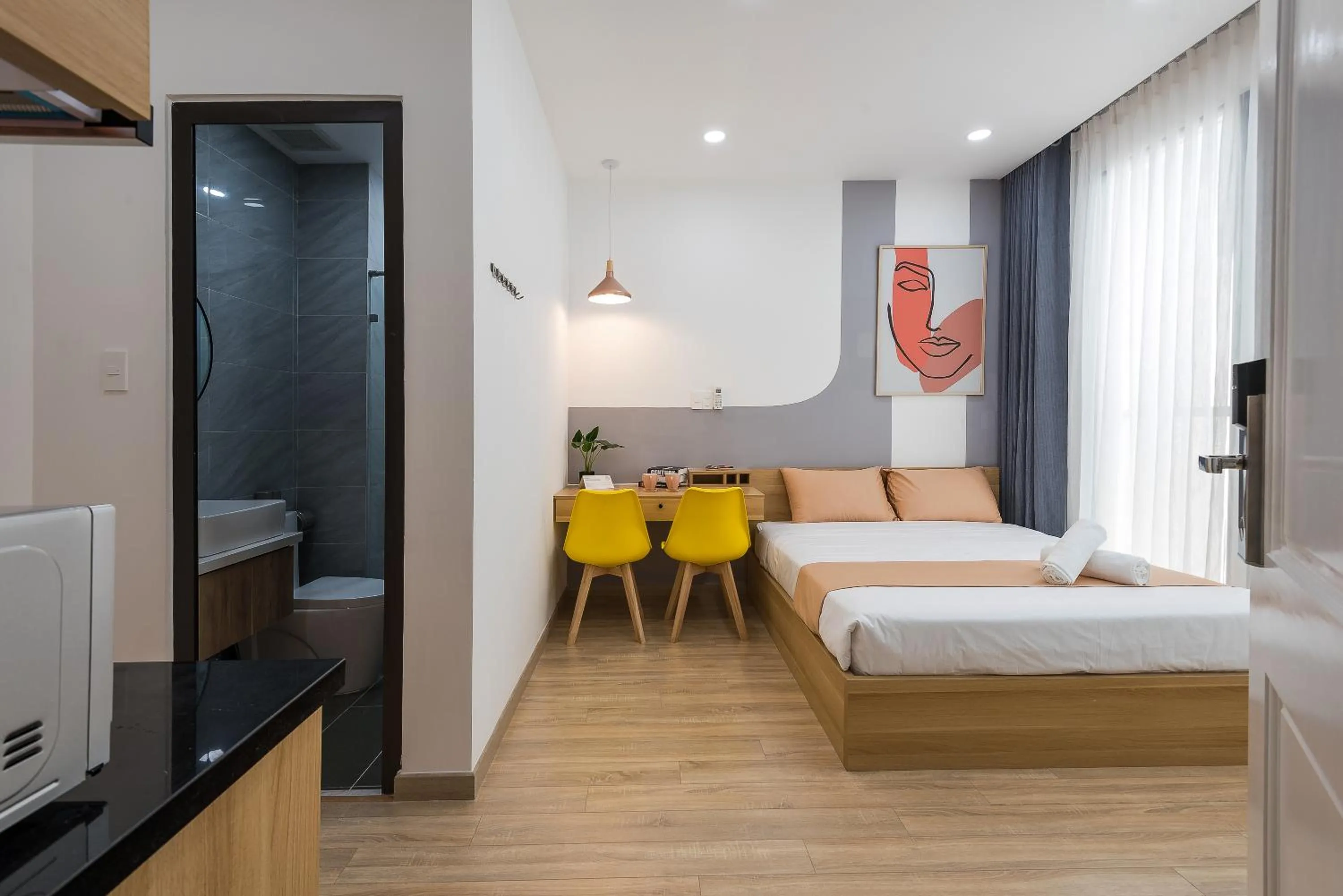 Photo of the whole room, Bed in Cozrum Homes Ambera House