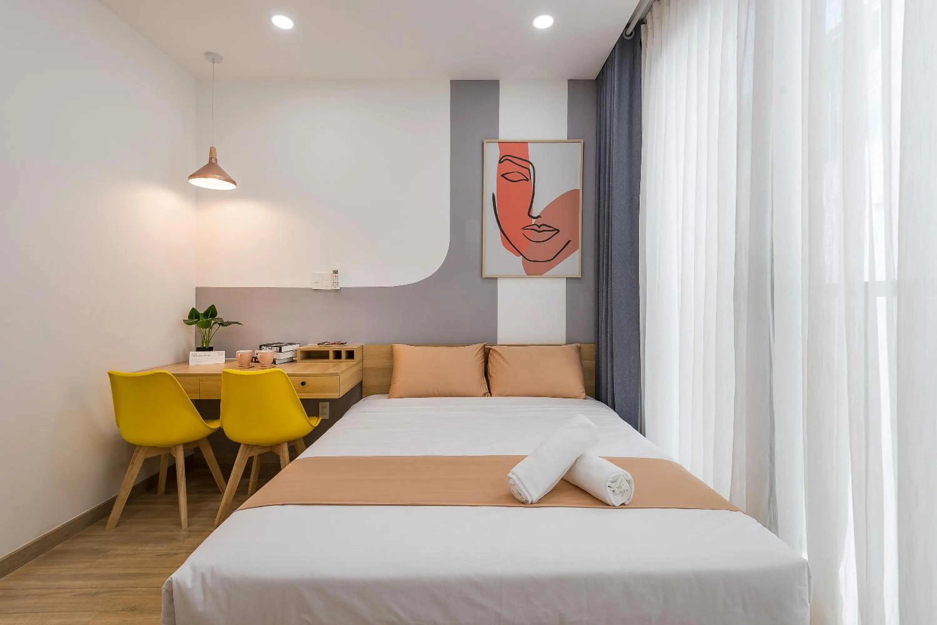 Photo of the whole room, Bed in Cozrum Homes Ambera House