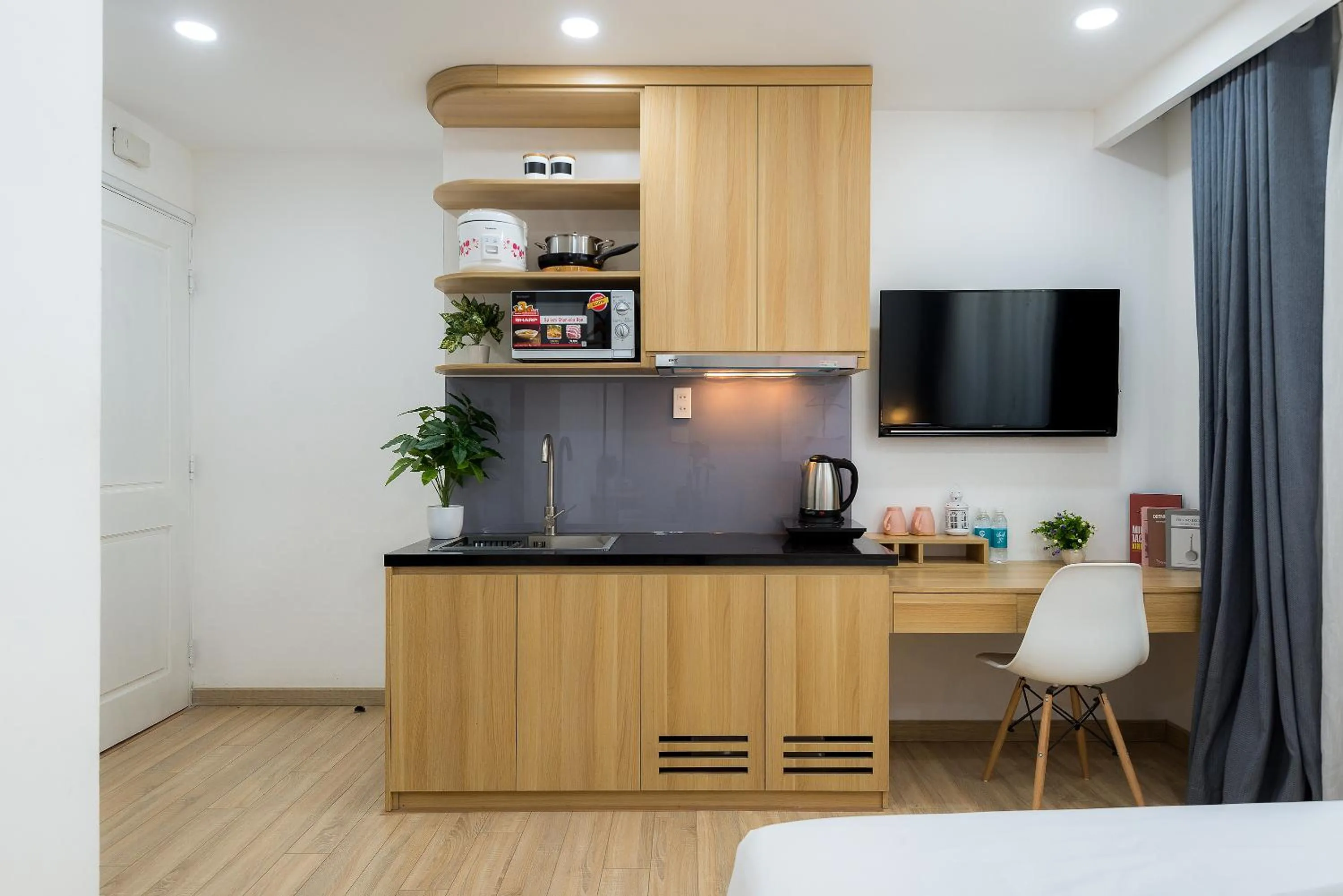 Kitchen or kitchenette in Cozrum Homes Ambera House