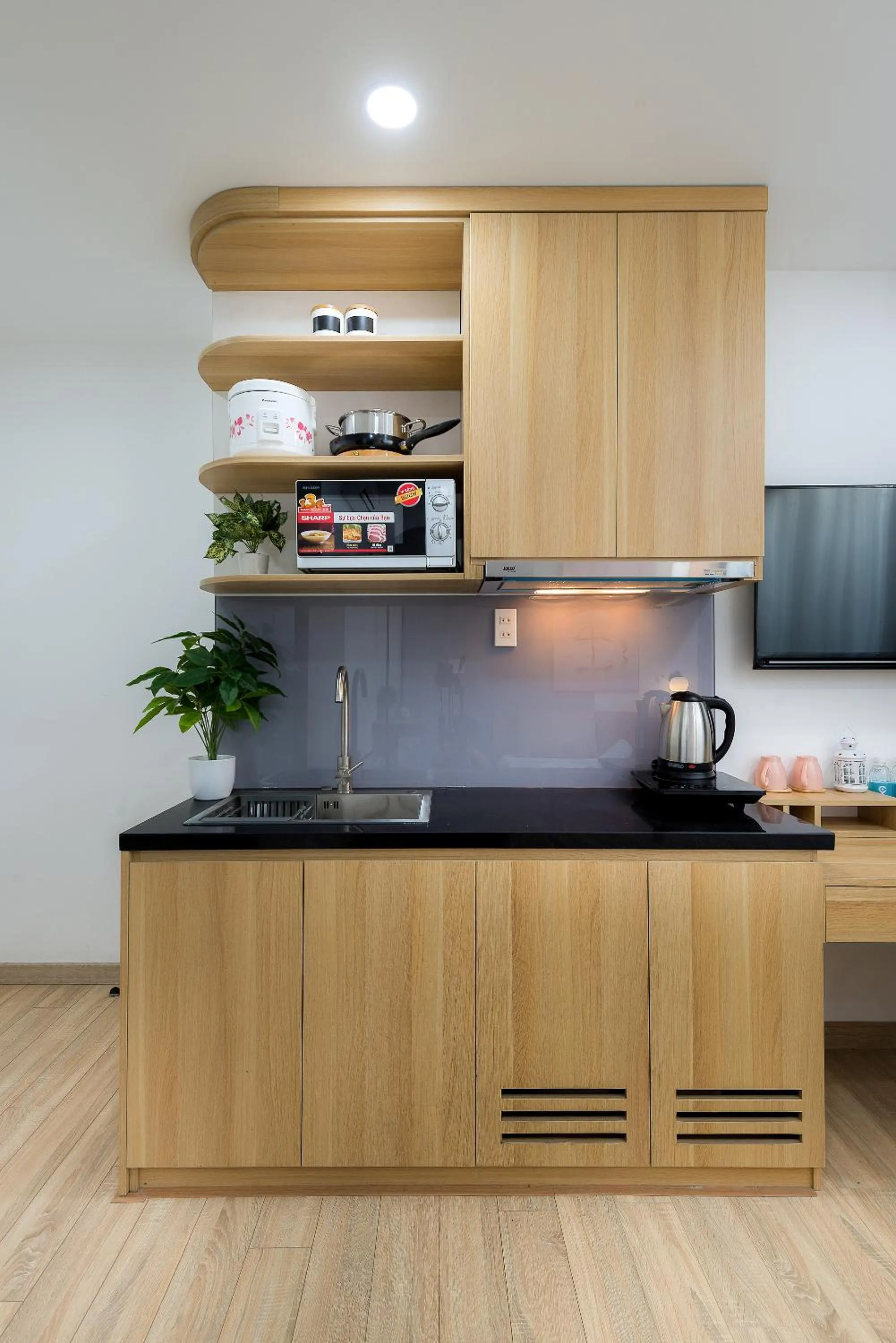 Kitchen or kitchenette in Cozrum Homes Ambera House