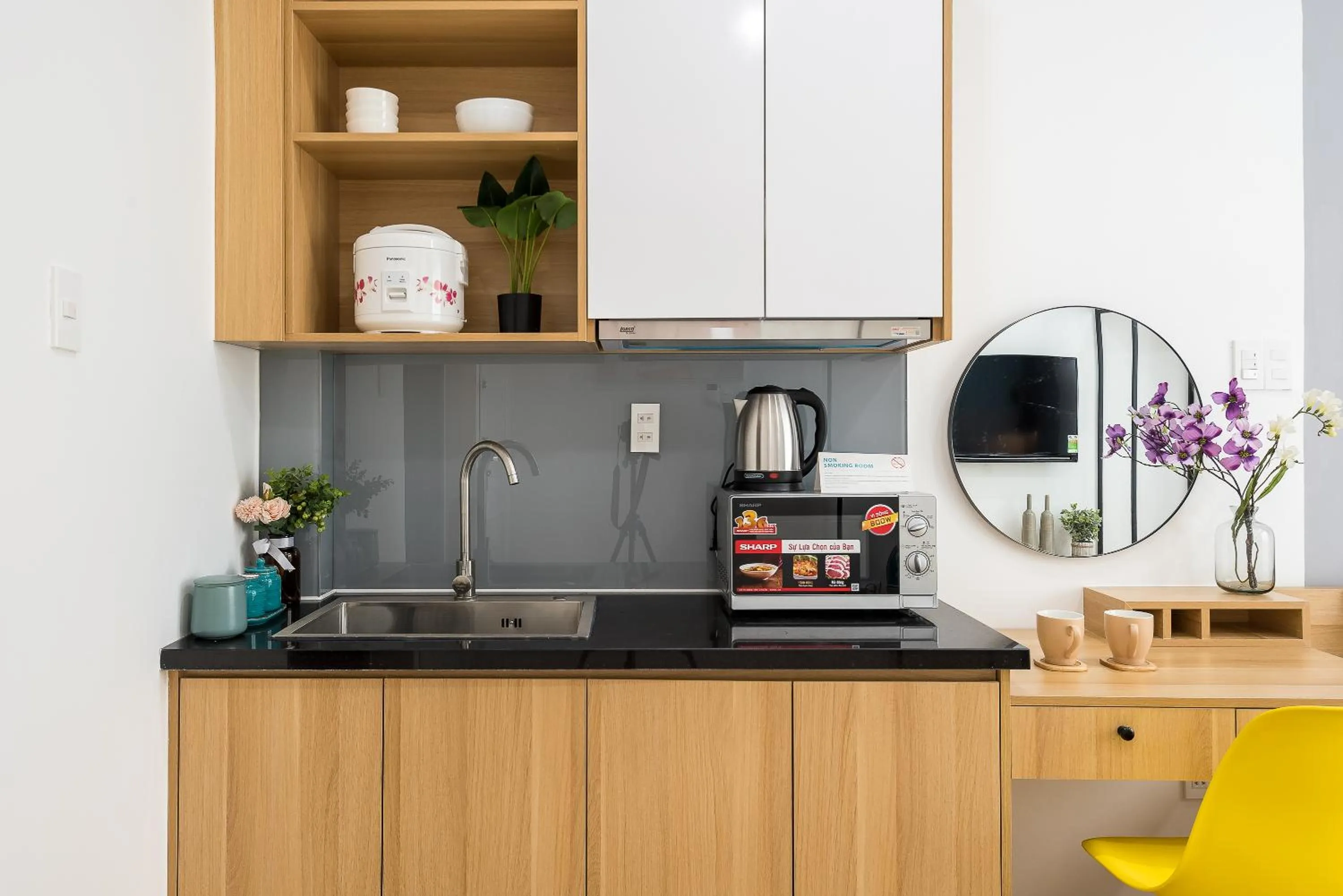 Kitchen or kitchenette in Cozrum Homes Ambera House