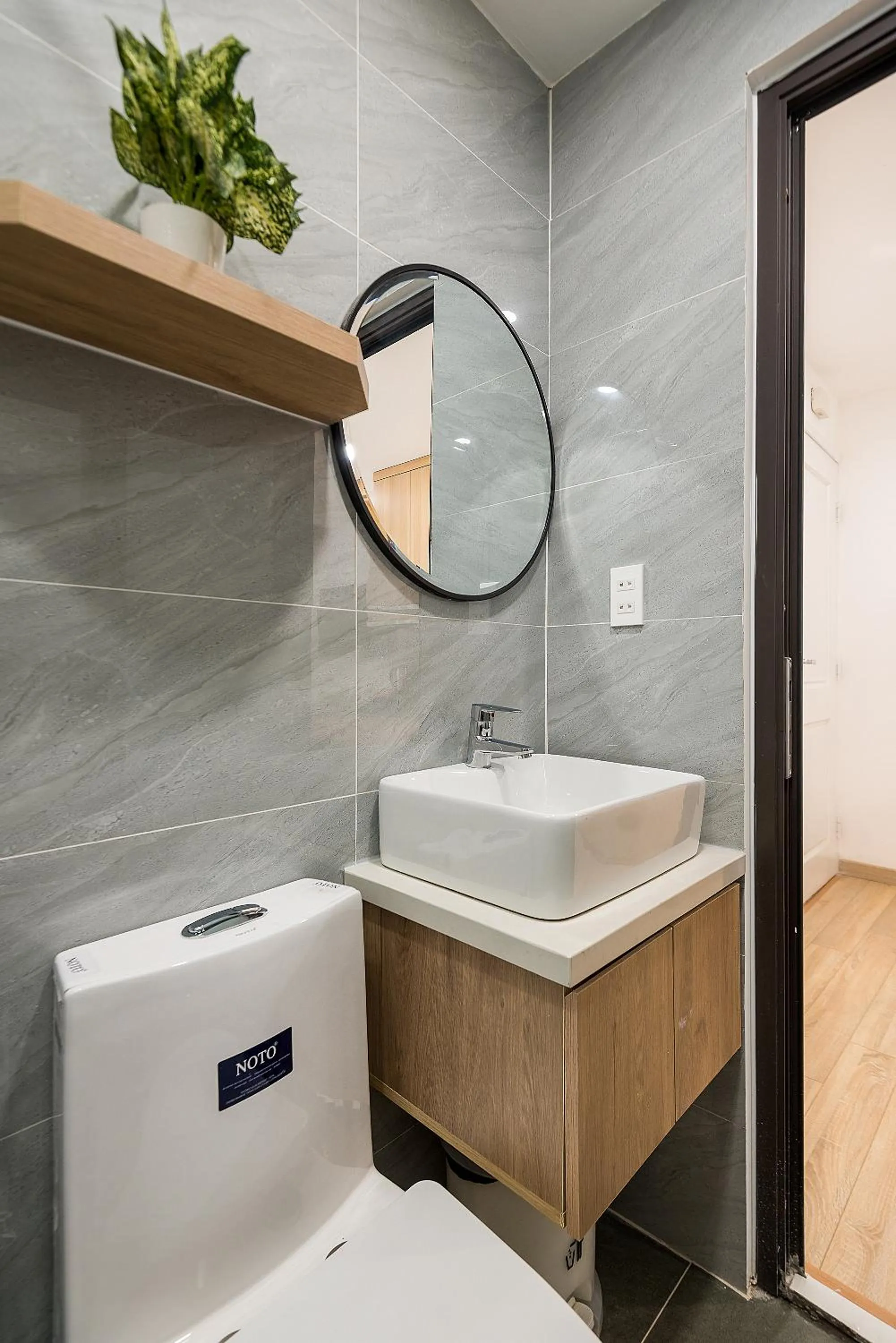 Bathroom in Cozrum Homes Ambera House