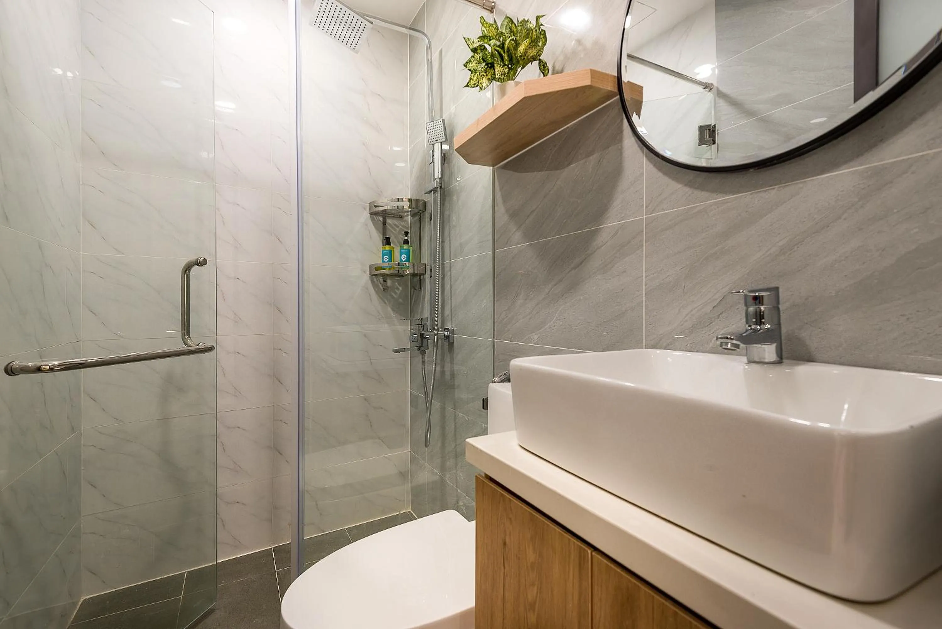 Bathroom in Cozrum Homes Ambera House