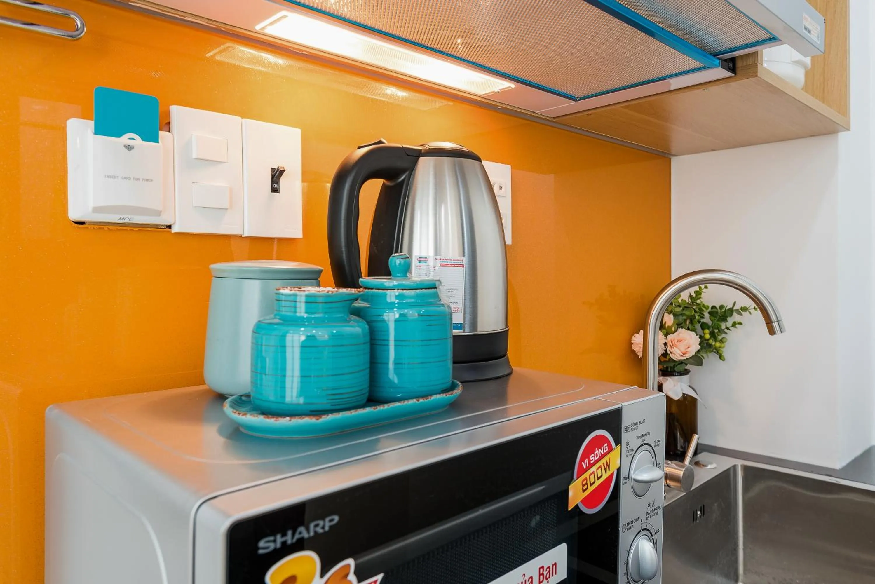 Kitchen or kitchenette in Cozrum Homes Ambera House