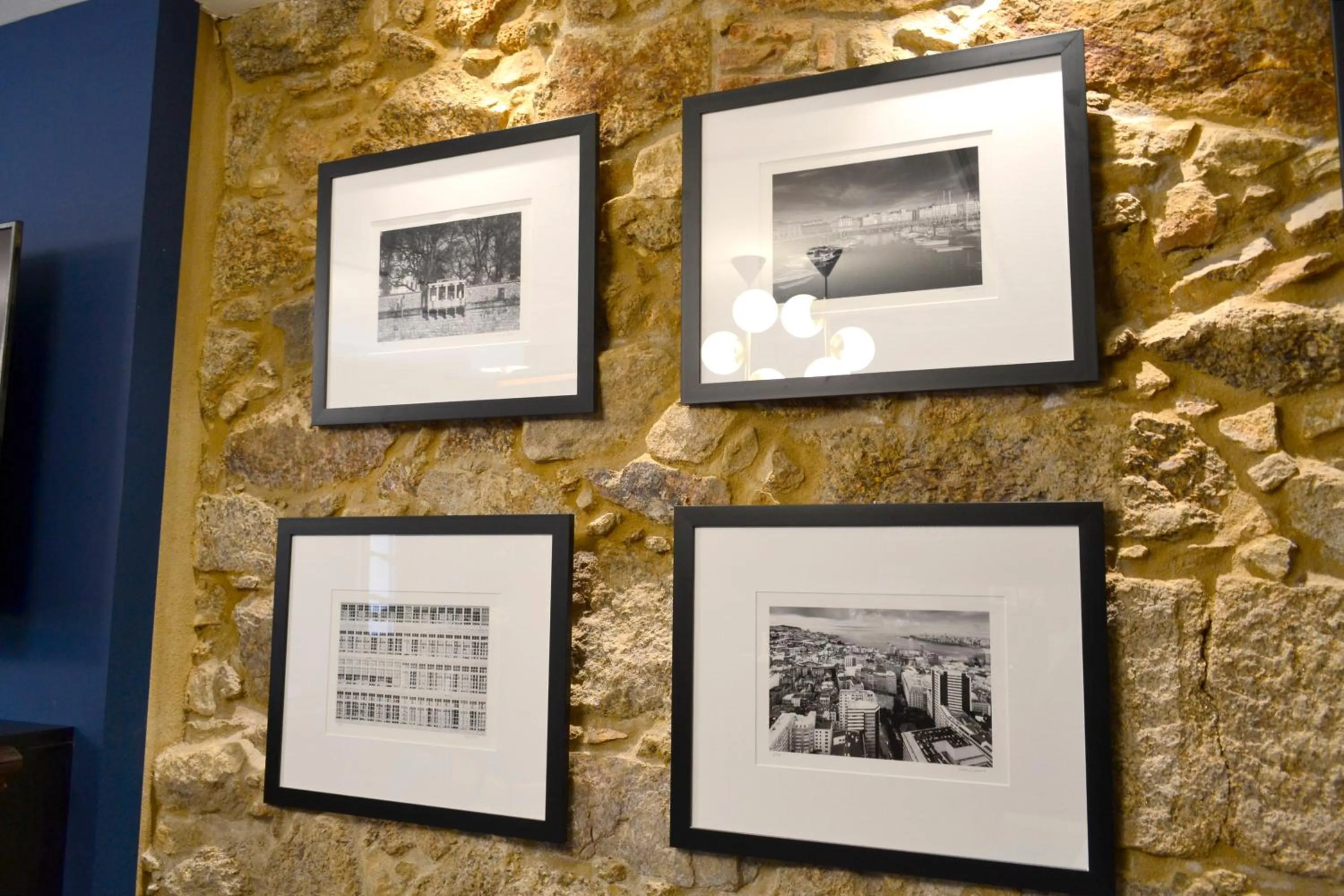 Decorative detail in Hotel Alda Galería Coruña