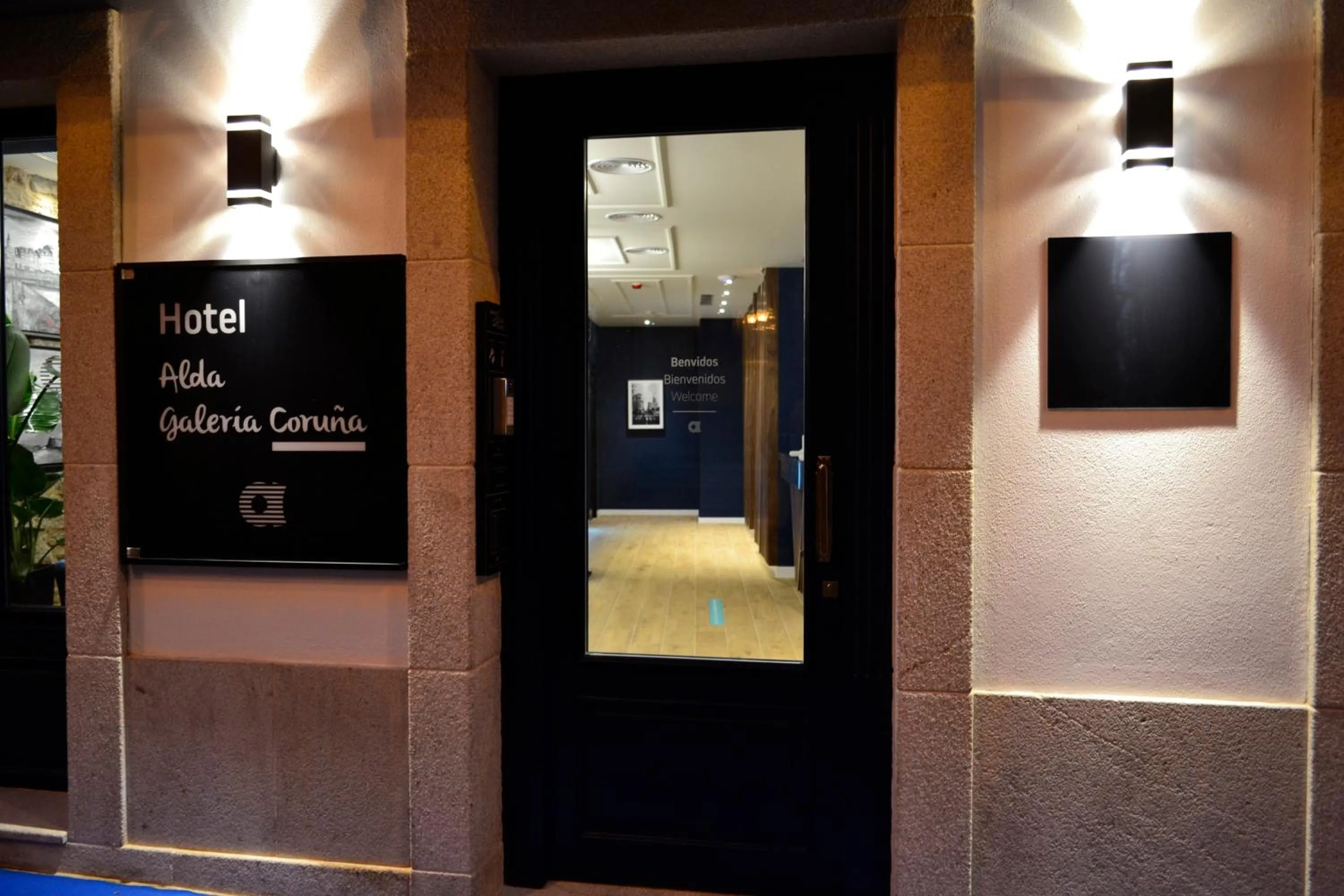 Property building in Hotel Alda Galería Coruña