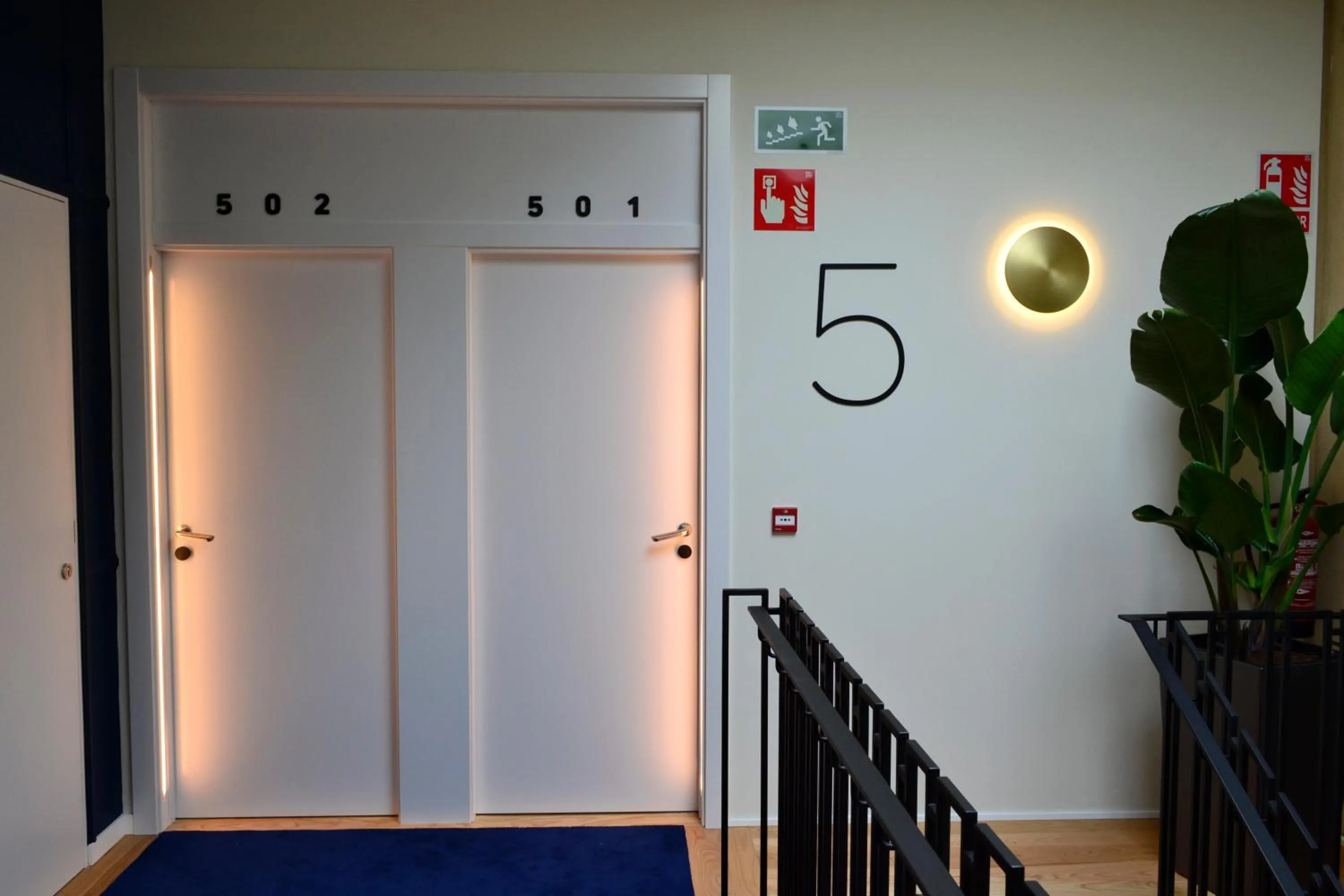 Decorative detail in Hotel Alda Galería Coruña