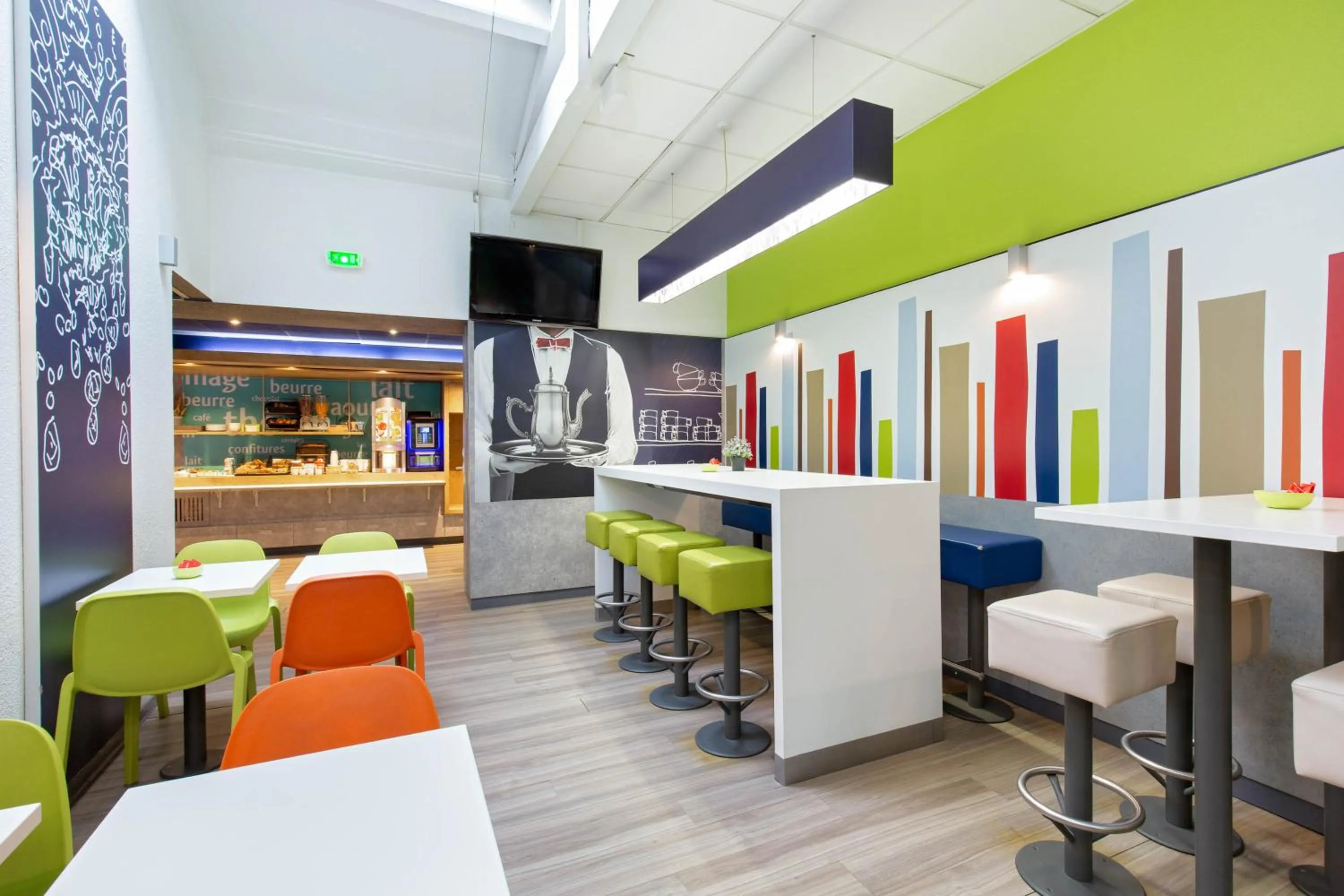 Lobby or reception in ibis budget Cavaillon