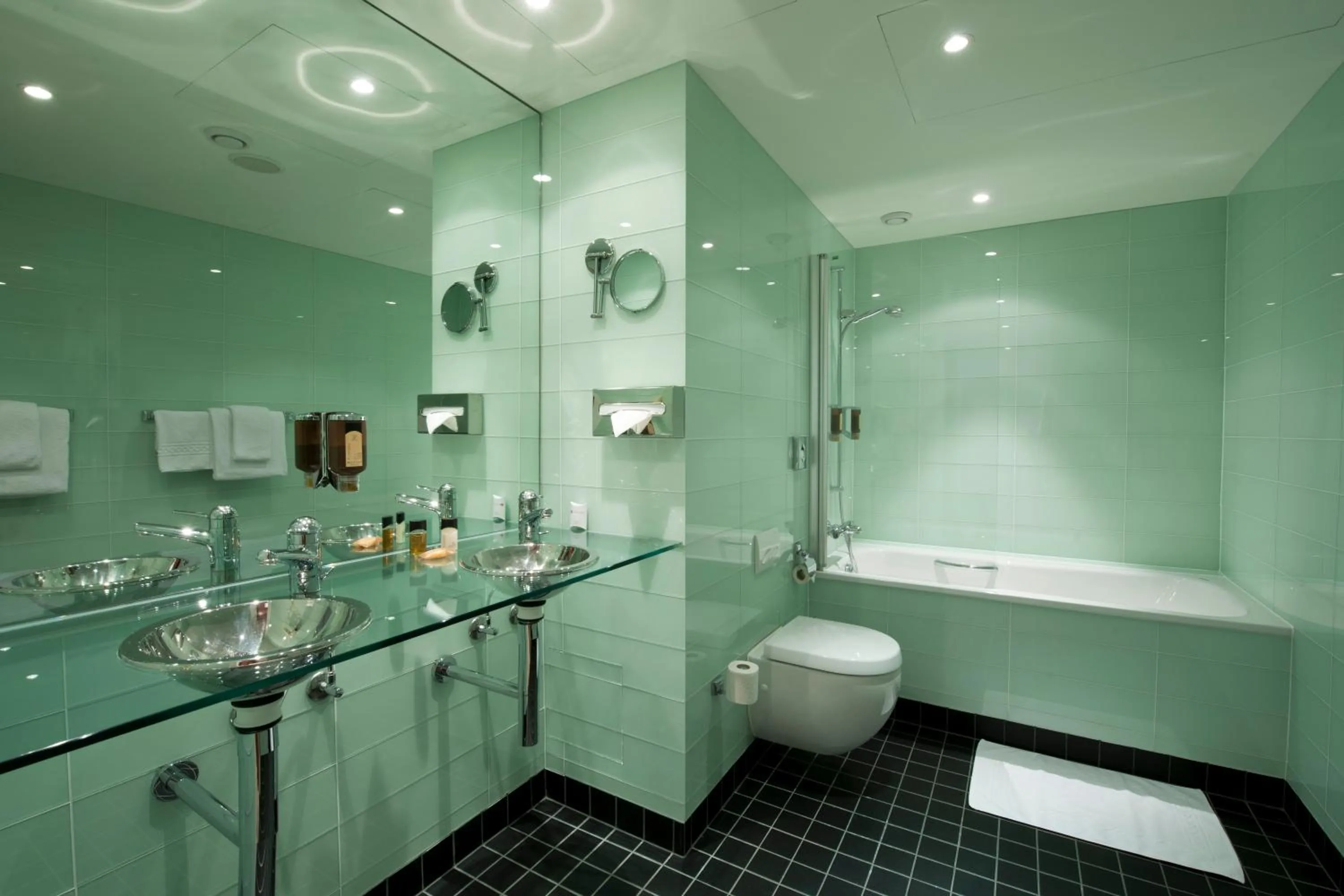 Bathroom in Ramada Encore by Wyndham Geneva