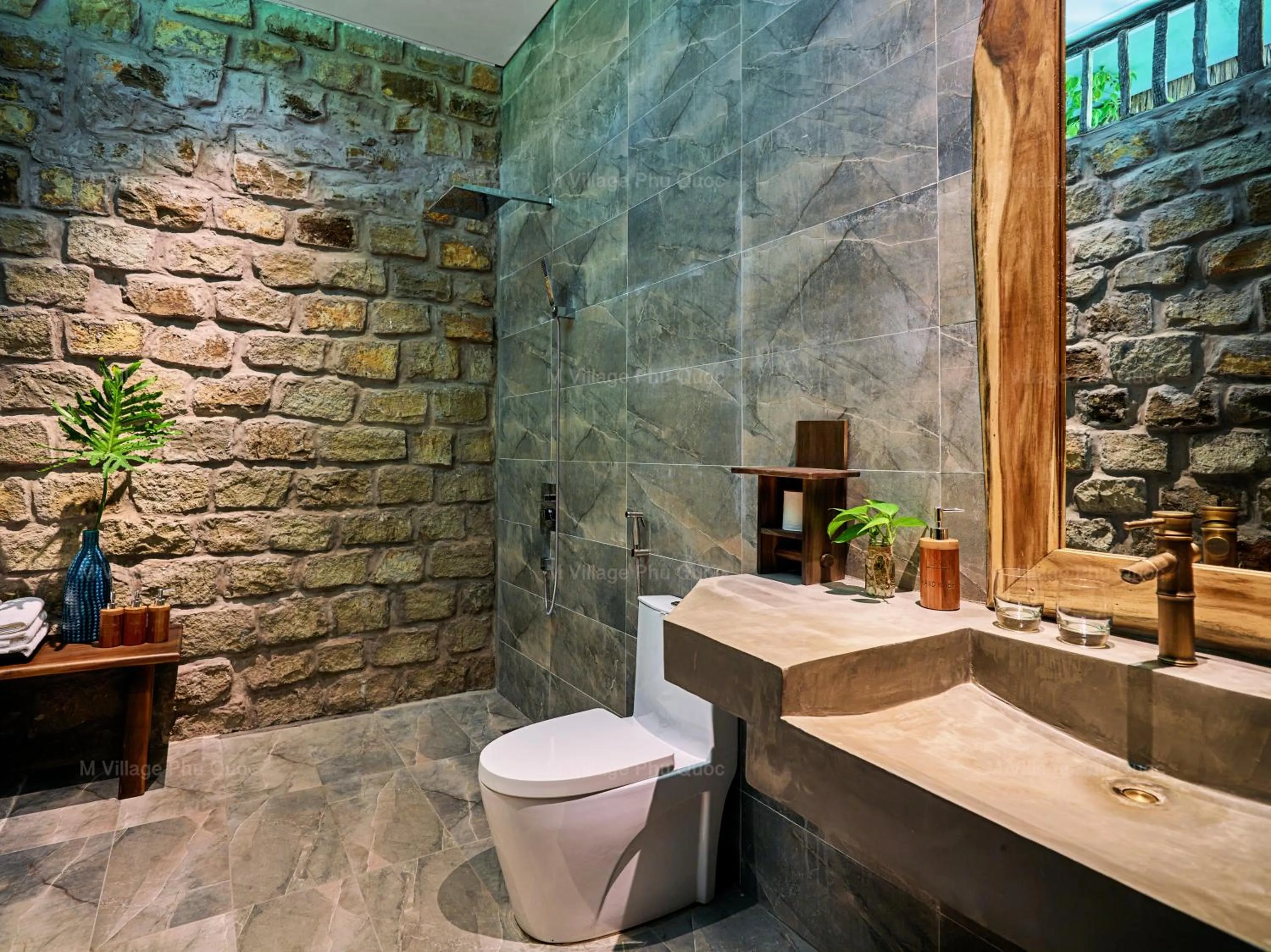 Bathroom in M Village Phu Quoc