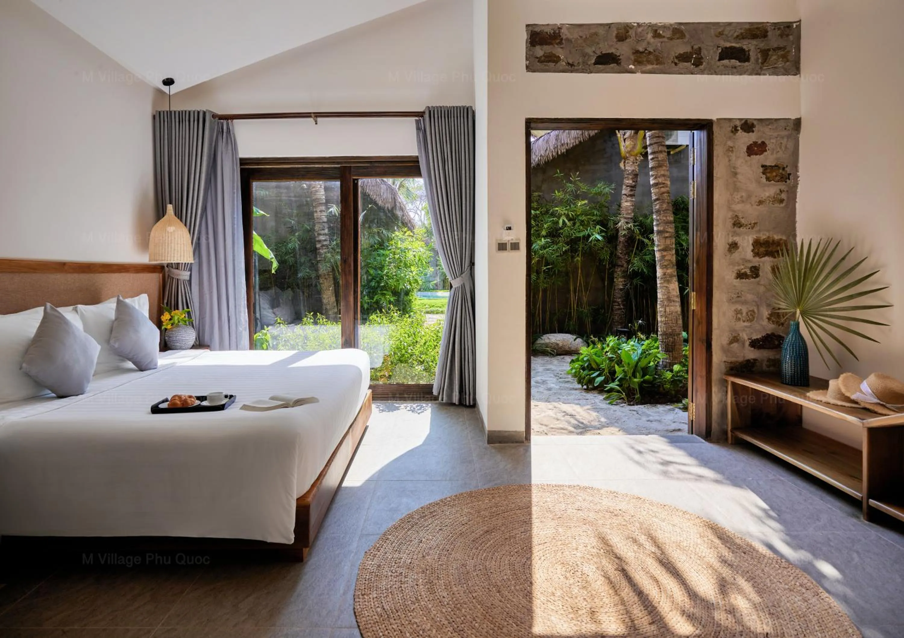 Photo of the whole room, Bed in M Village Phu Quoc