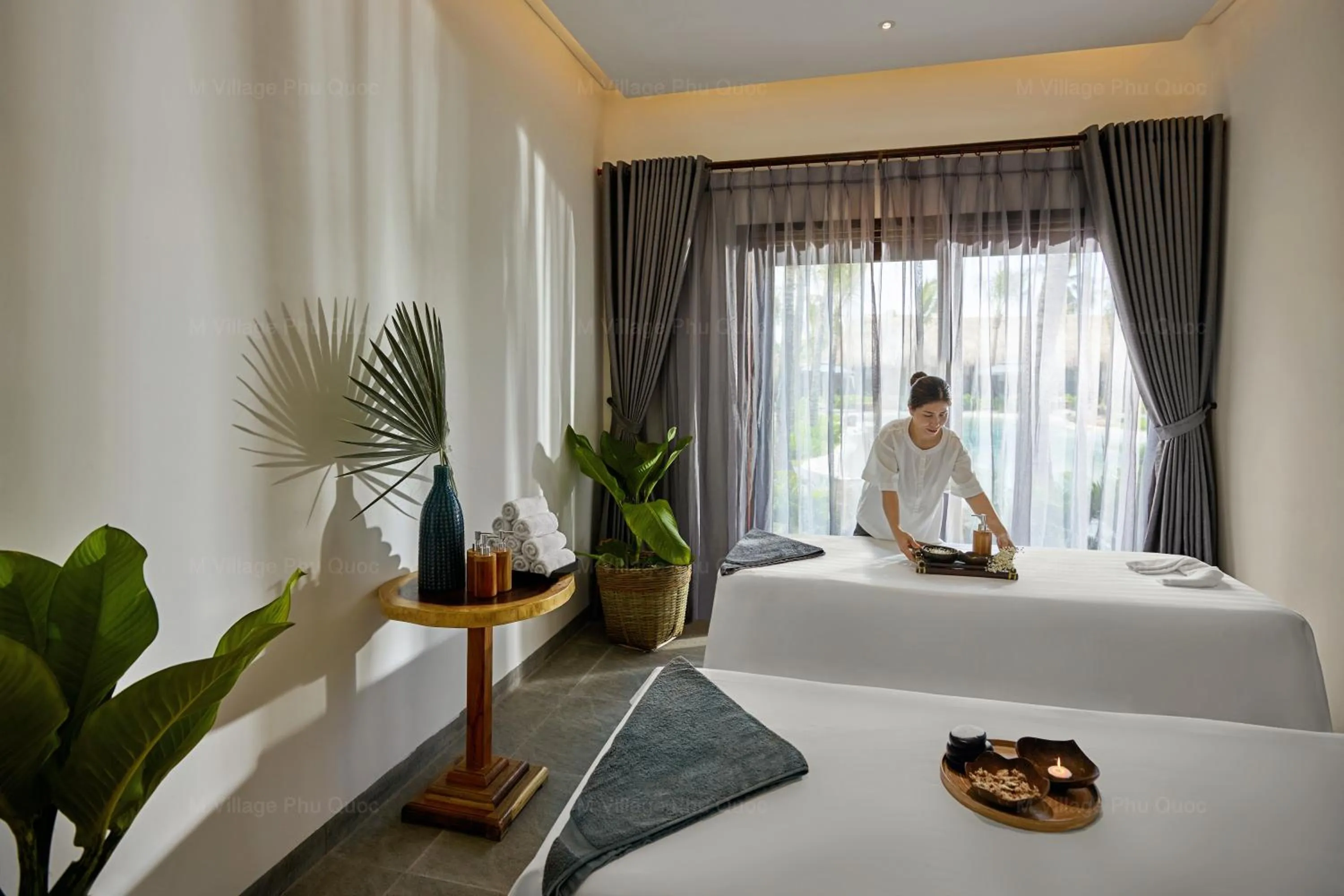 Spa and wellness centre/facilities, Bed in M Village Phu Quoc