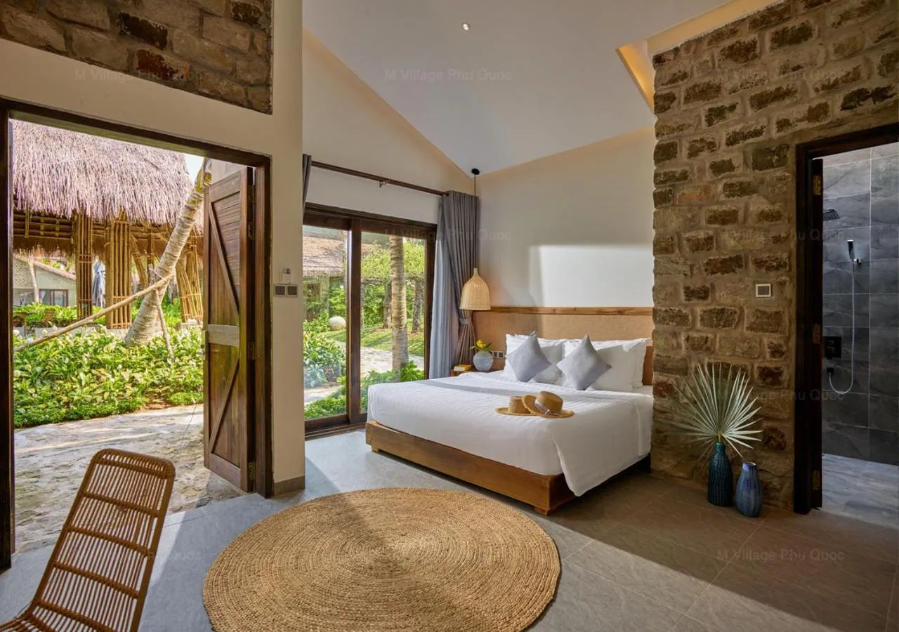 Garden, Bed in M Village Phu Quoc