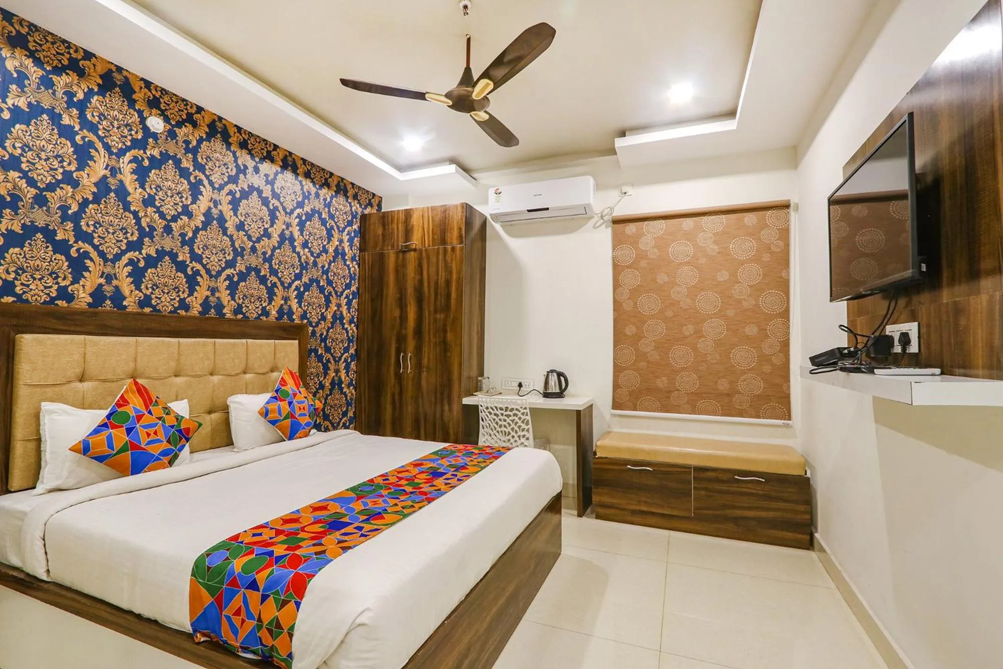 Bed in Via The Sunrise Inn - Nr Gayatri Vidya Parishad College of Engineering