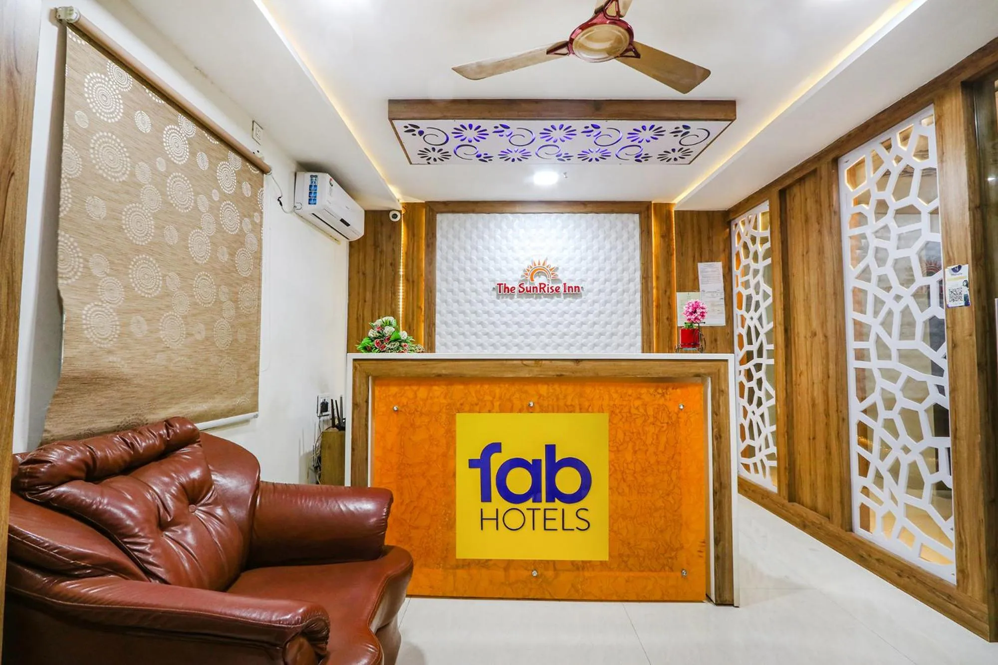 Lobby or reception in Via The Sunrise Inn - Nr Gayatri Vidya Parishad College of Engineering