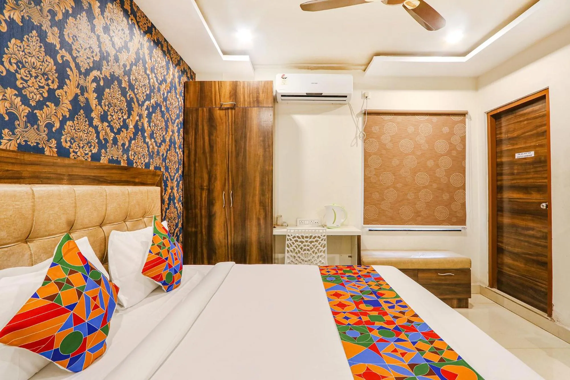 Bed in Via The Sunrise Inn - Nr Gayatri Vidya Parishad College of Engineering