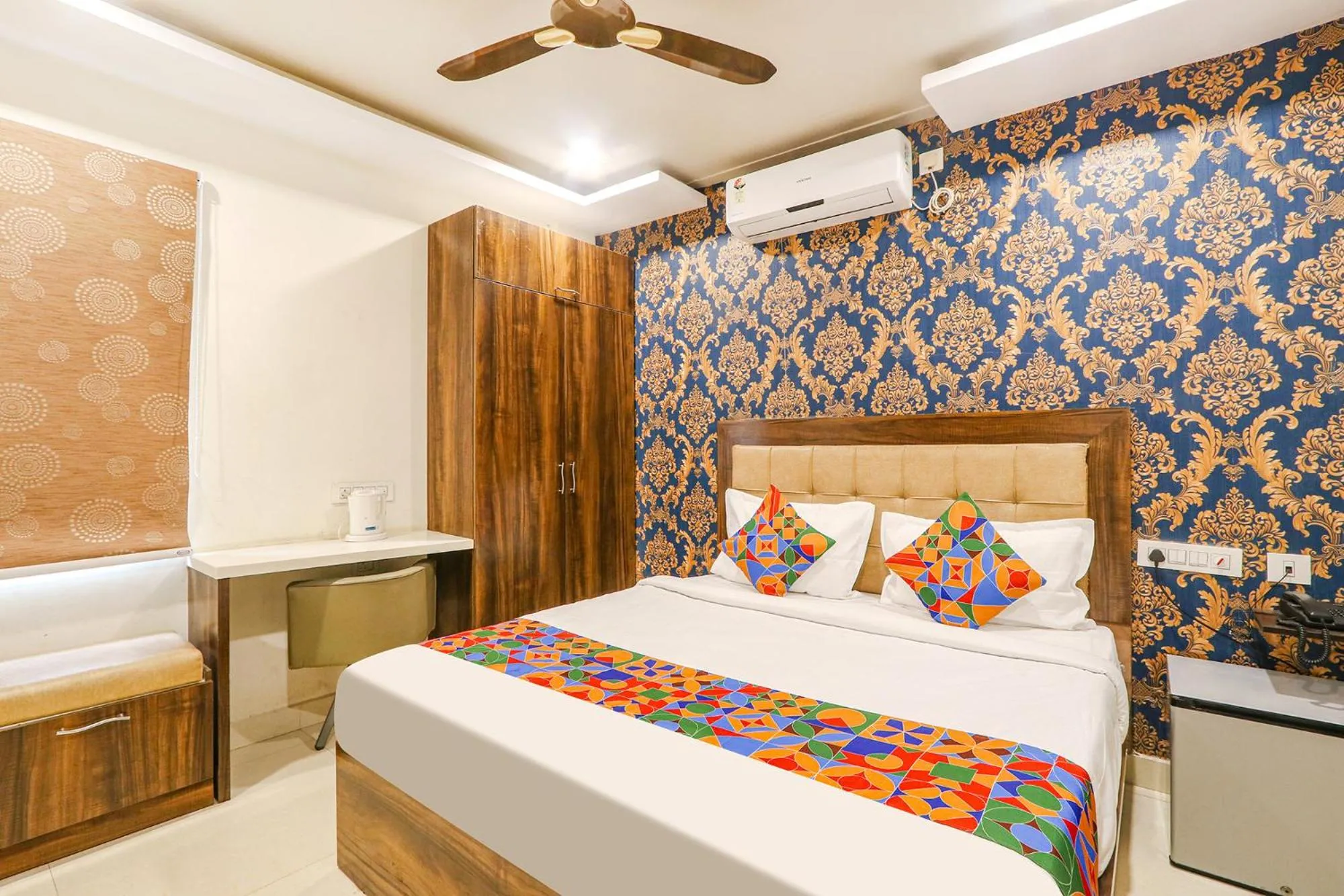Bed in Via The Sunrise Inn - Nr Gayatri Vidya Parishad College of Engineering