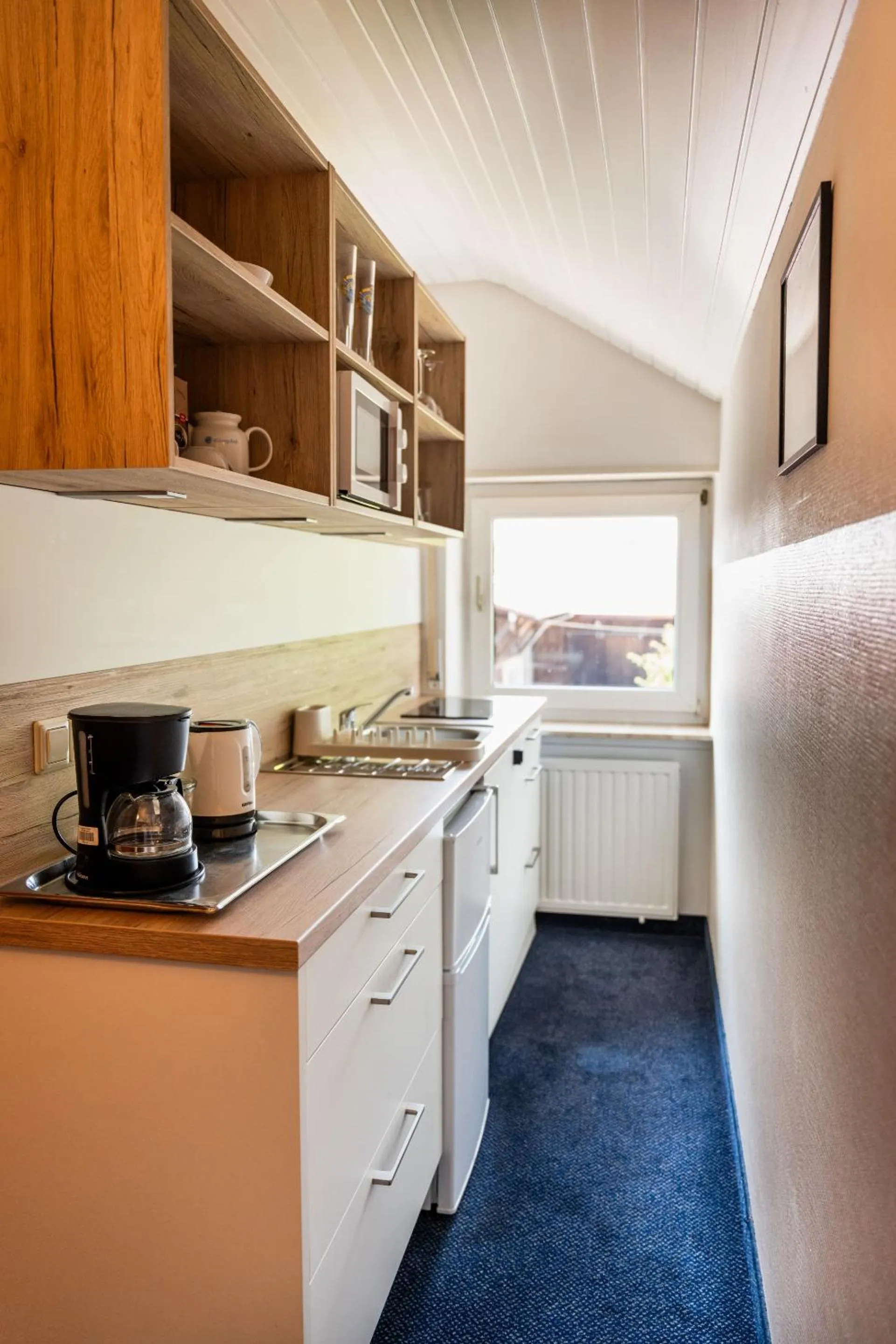 Kitchen or kitchenette in Landhotel Georgshof