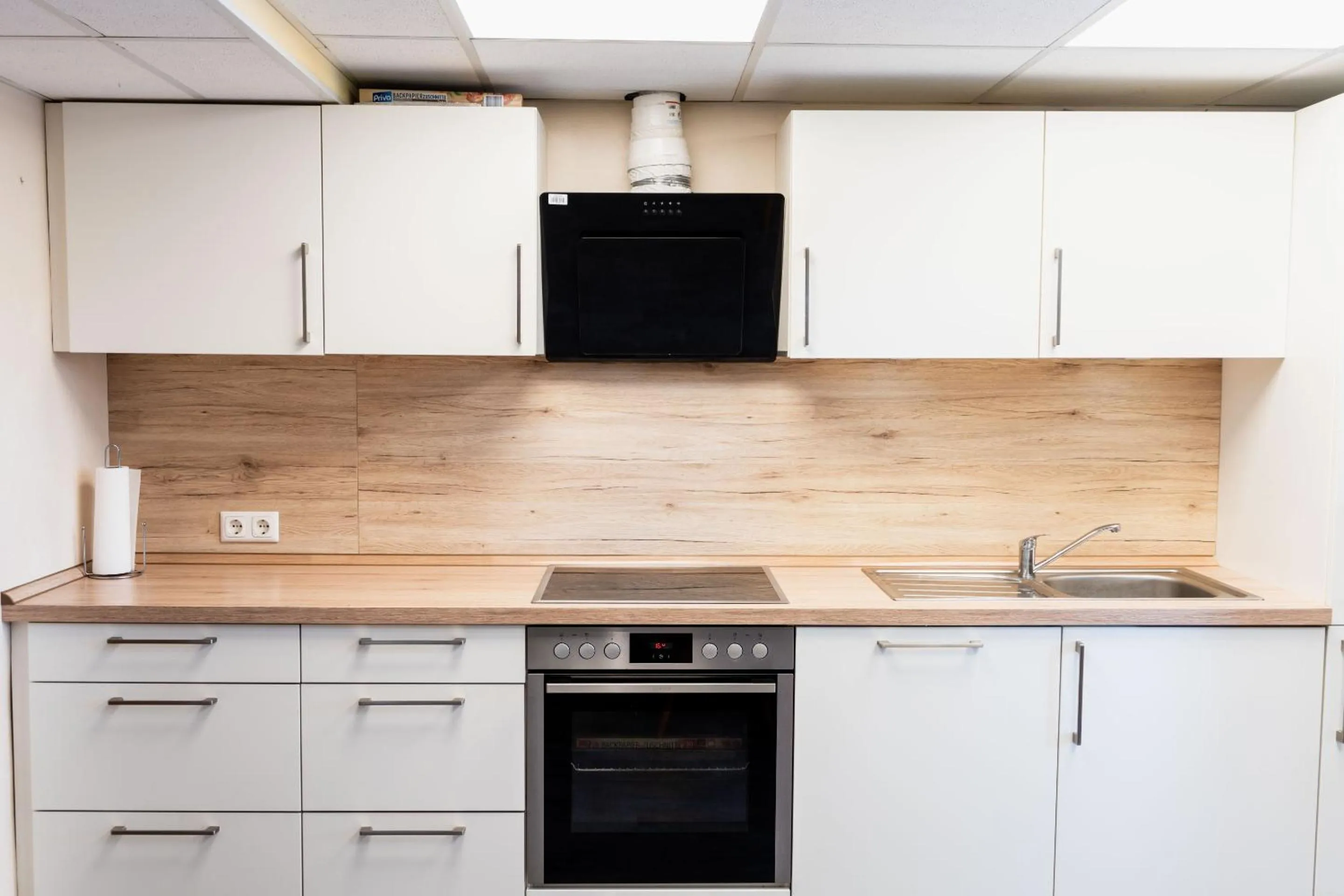 Kitchen or kitchenette in Landhotel Georgshof