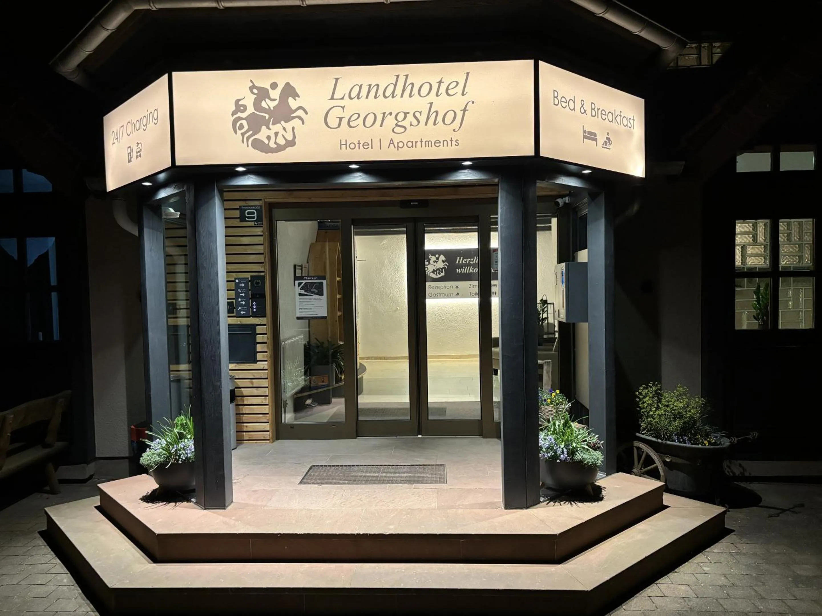 Lobby or reception in Landhotel Georgshof