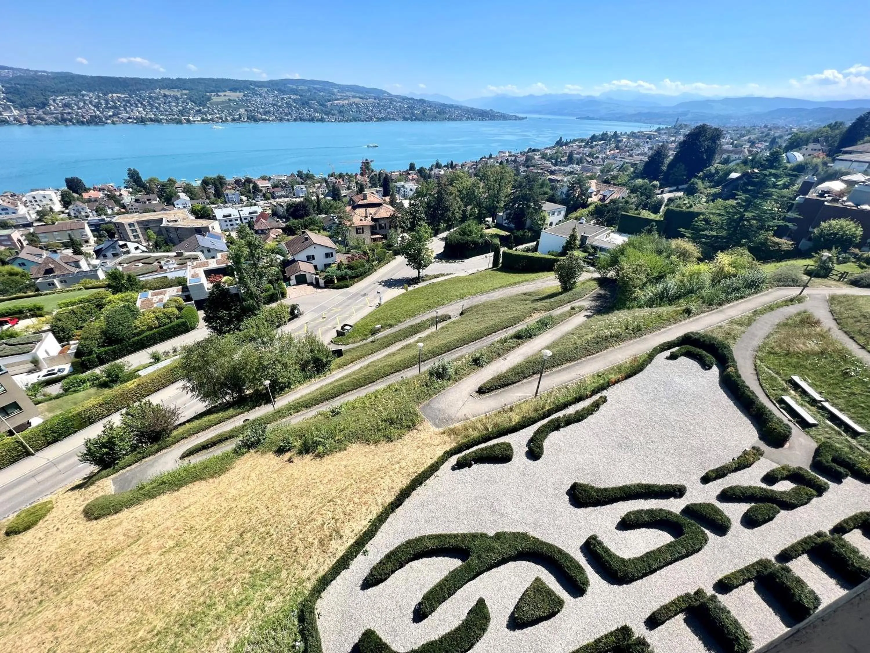 View (from property/room) in Hotel Belvoir Lake View & Spa