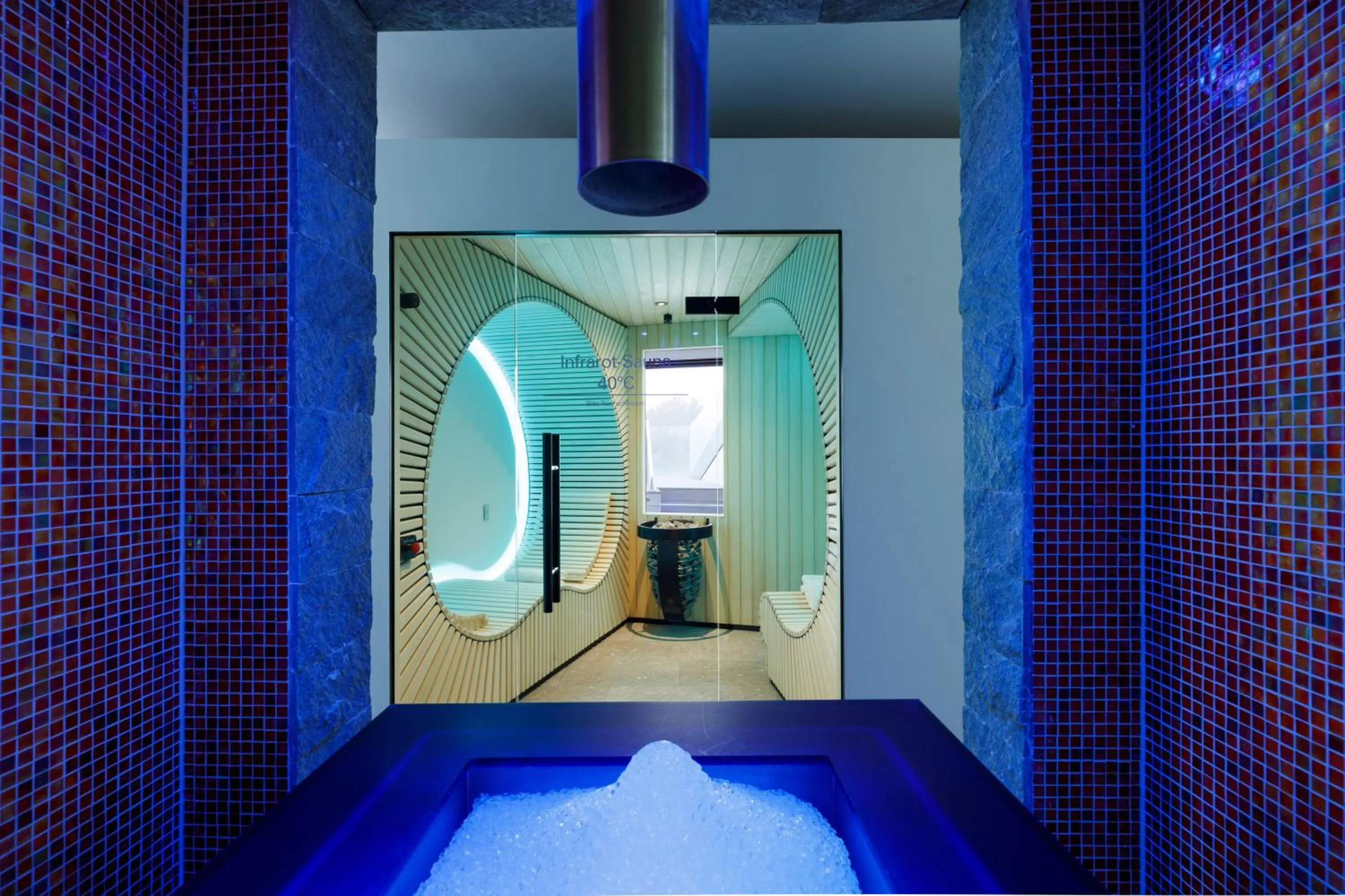 Sauna in Hotel Belvoir Lake View & Spa