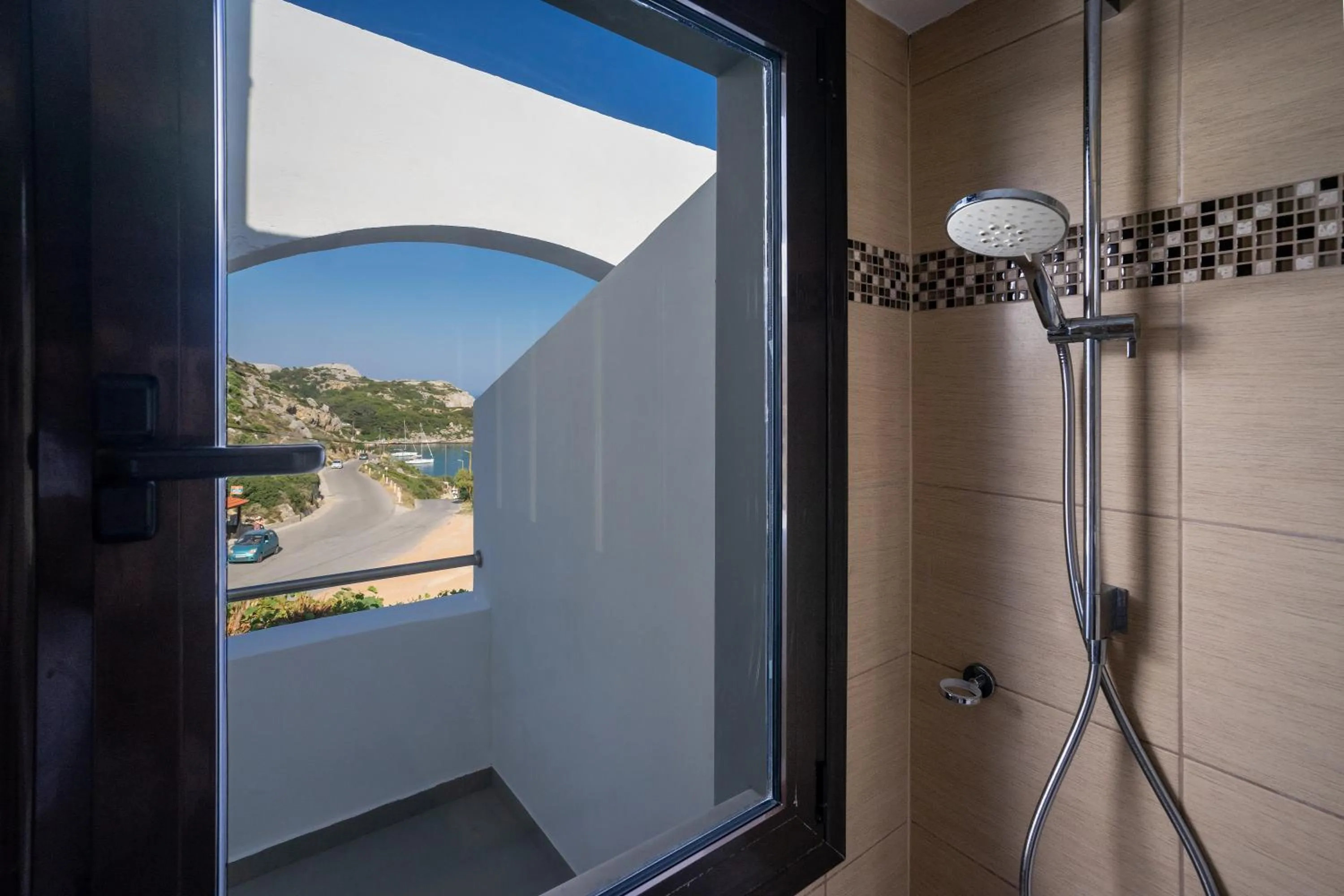 Balcony/Terrace in Ladiko Suites - Faliraki