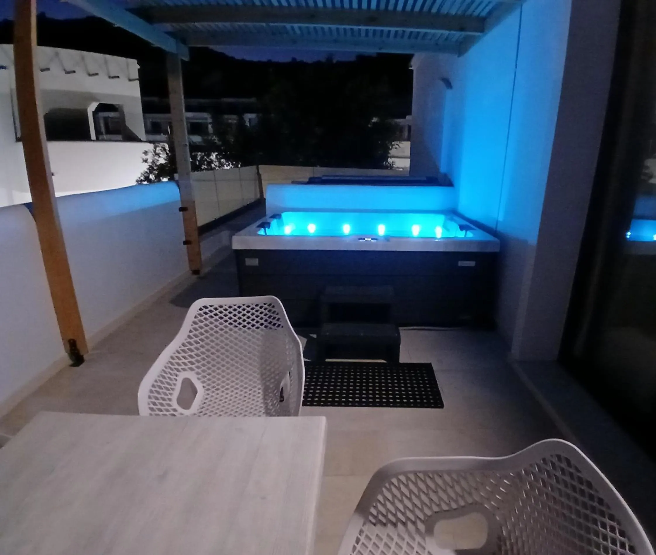 Hot Tub in Ladiko Suites - Faliraki