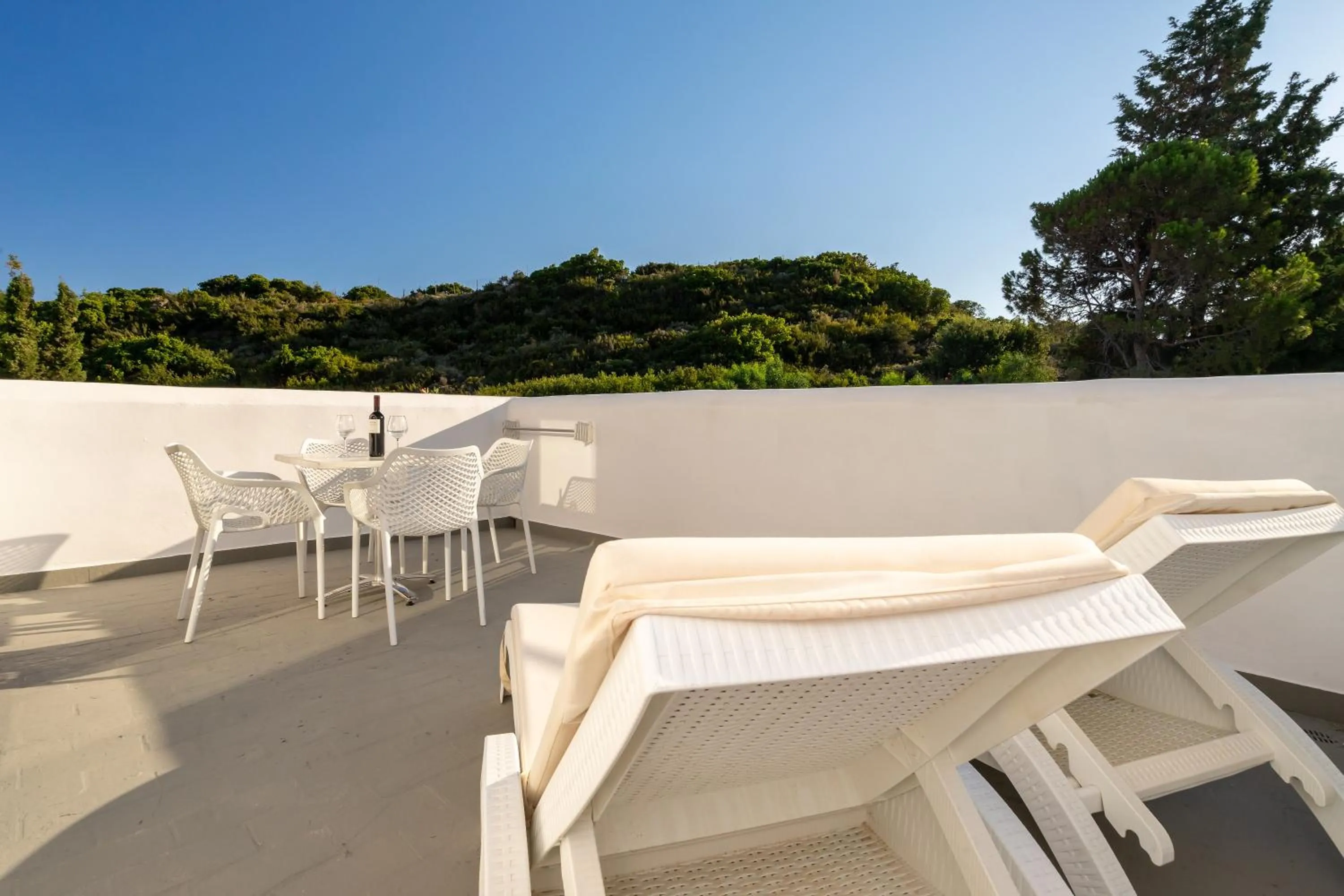 Balcony/Terrace in Ladiko Suites - Faliraki