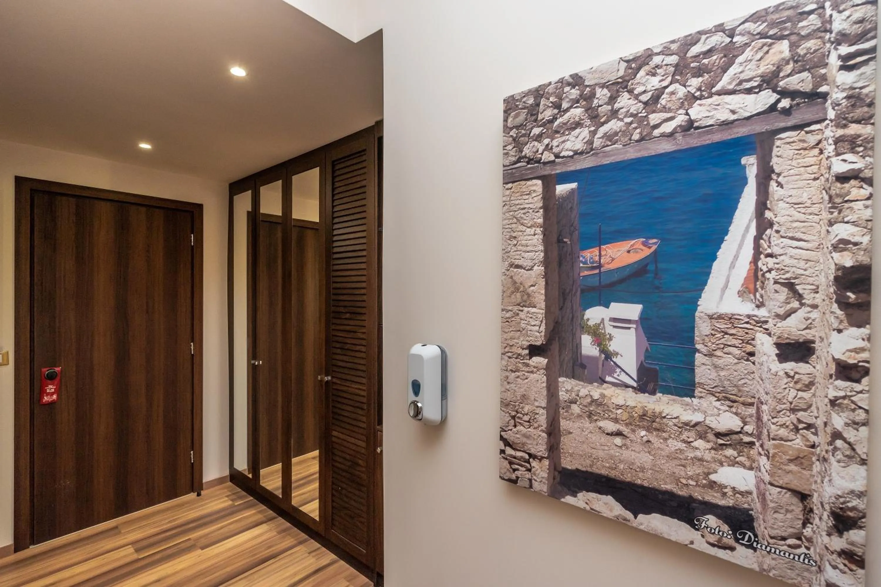 Decorative detail in Ladiko Suites - Faliraki