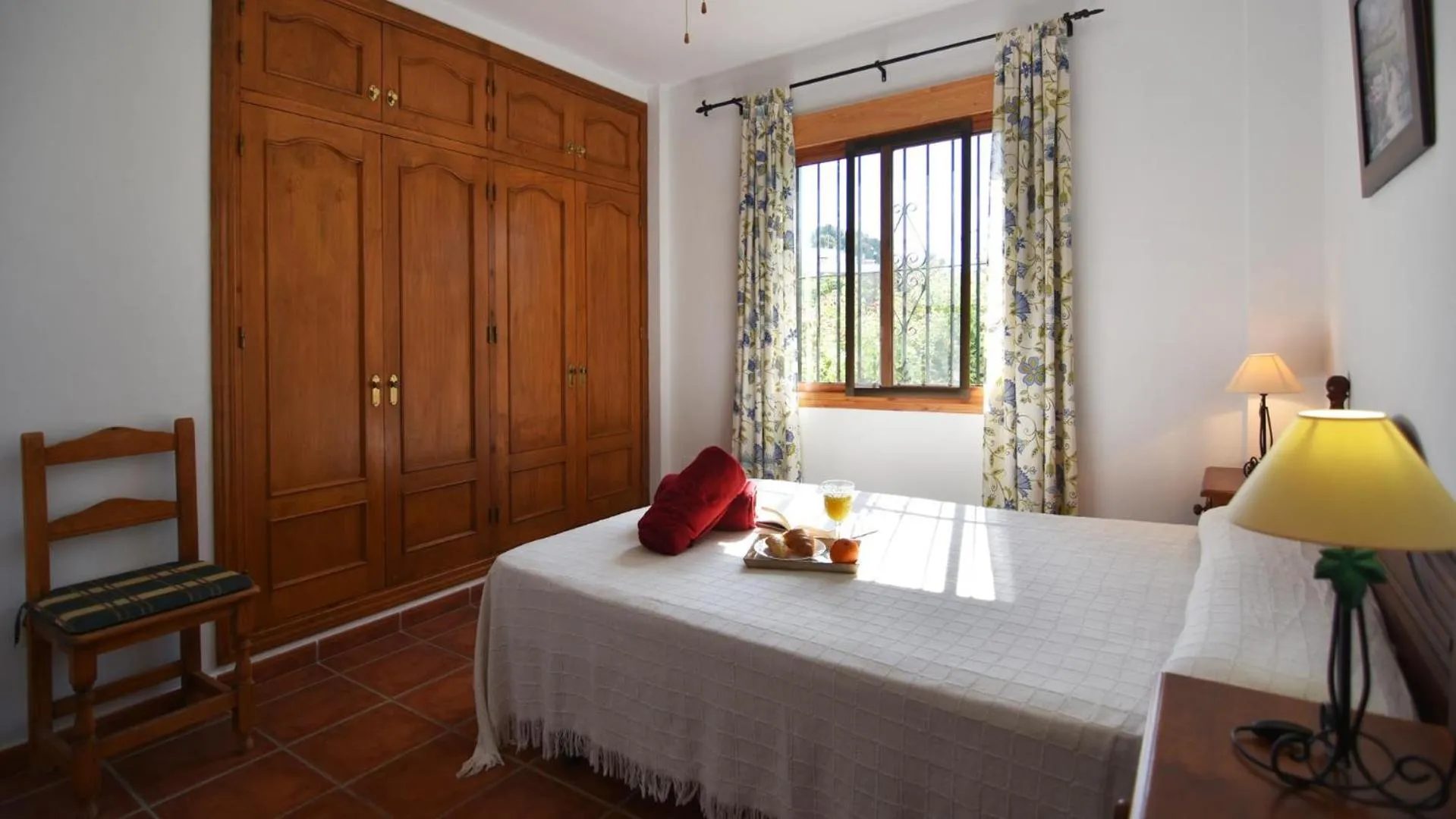 Bedroom, Bed in Villa Vistamar - private pool