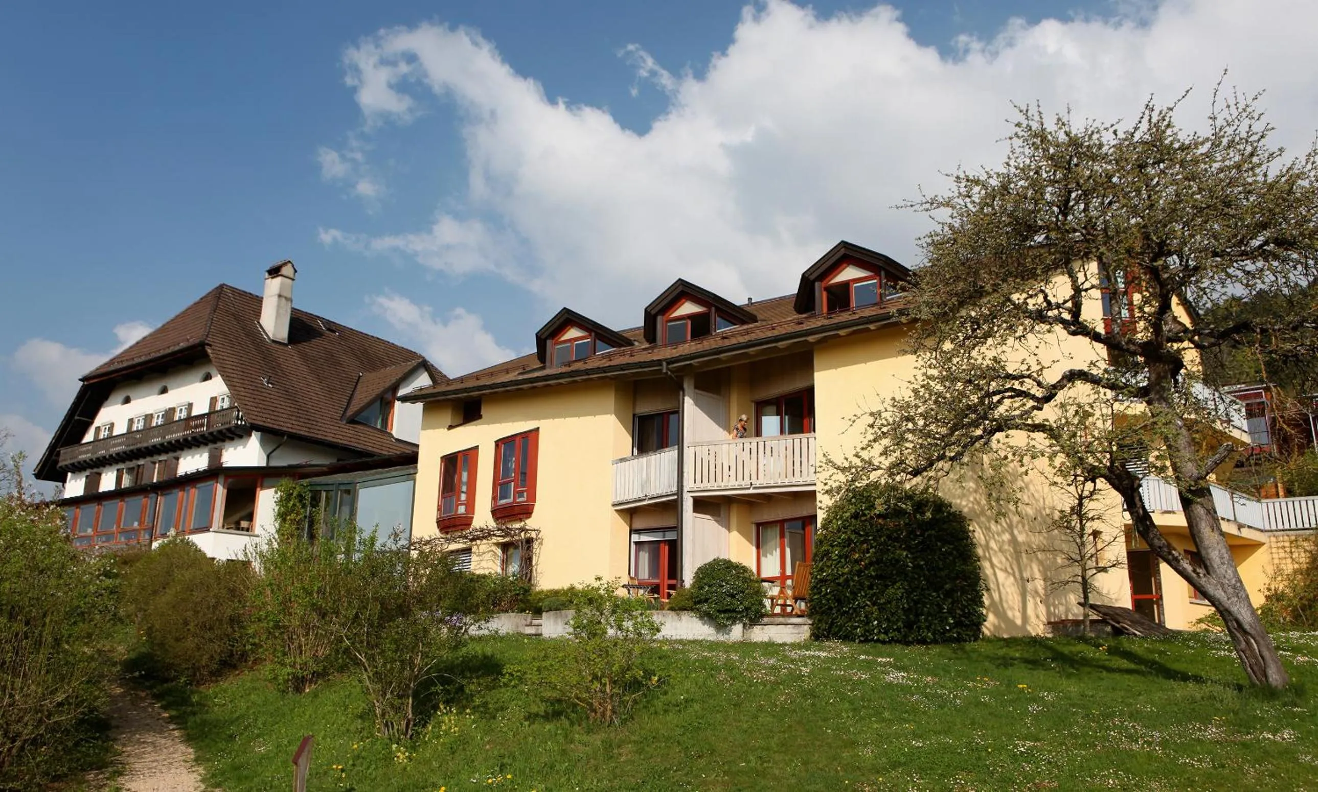 Property building in EcoHotel L’Aubier