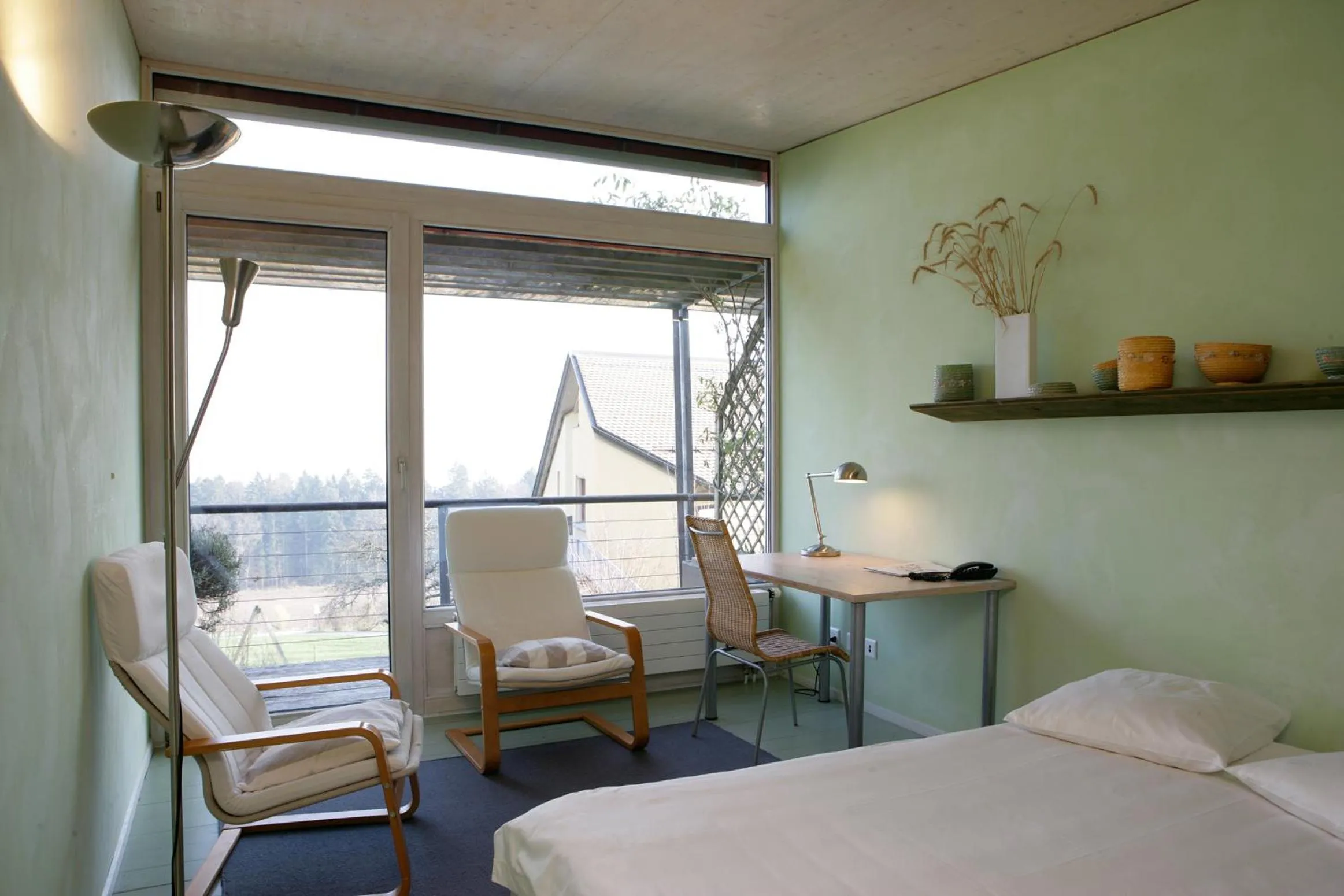 Photo of the whole room, Bed in EcoHotel L’Aubier