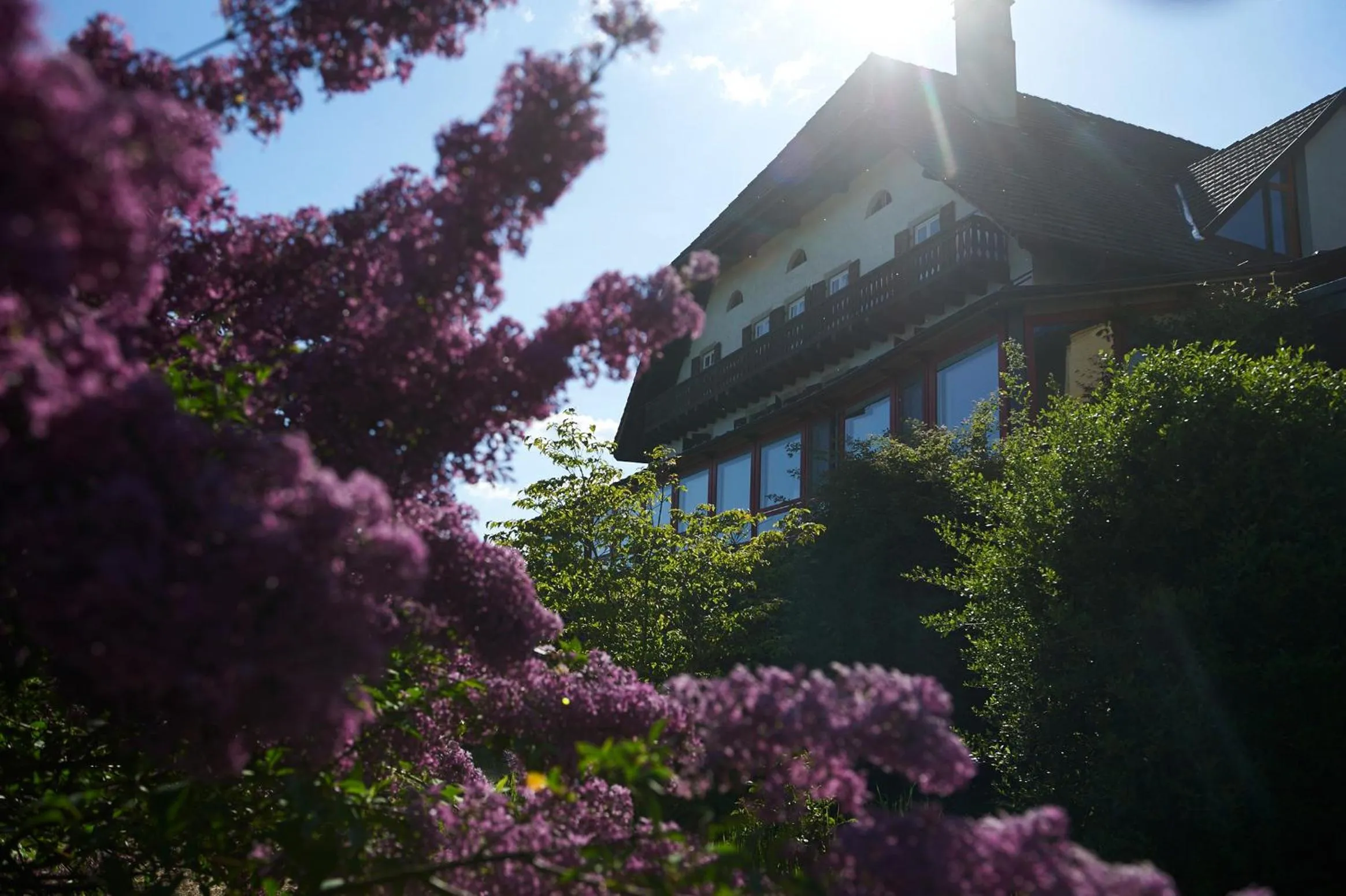Property building in EcoHotel L’Aubier