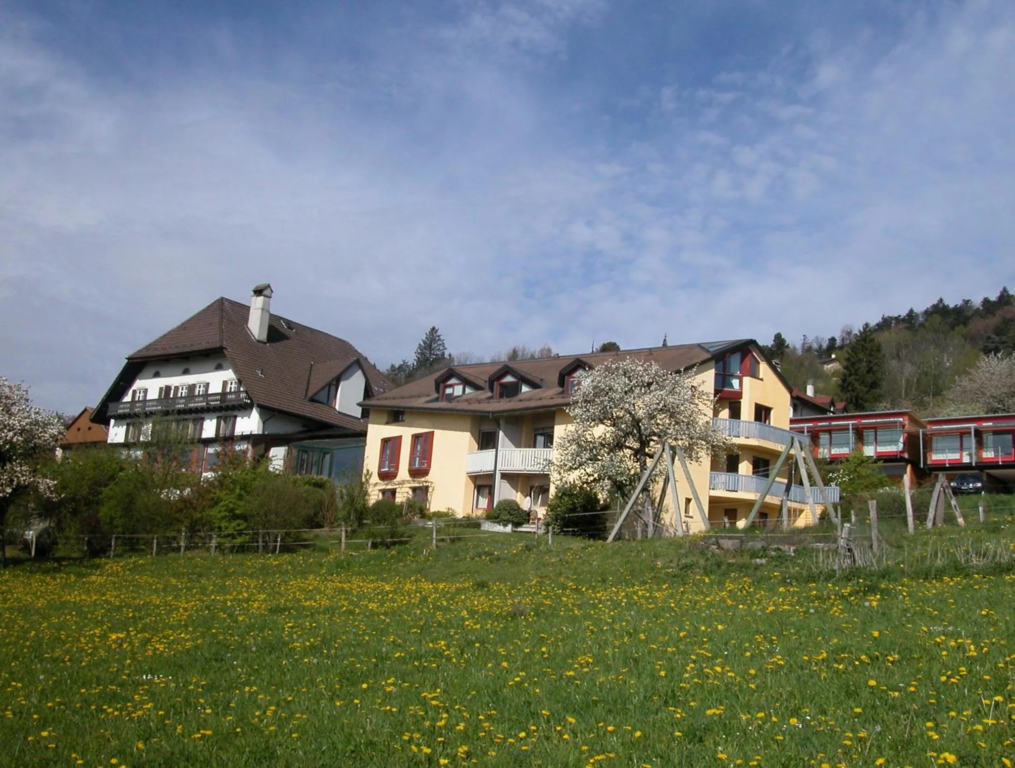Property building in EcoHotel L’Aubier
