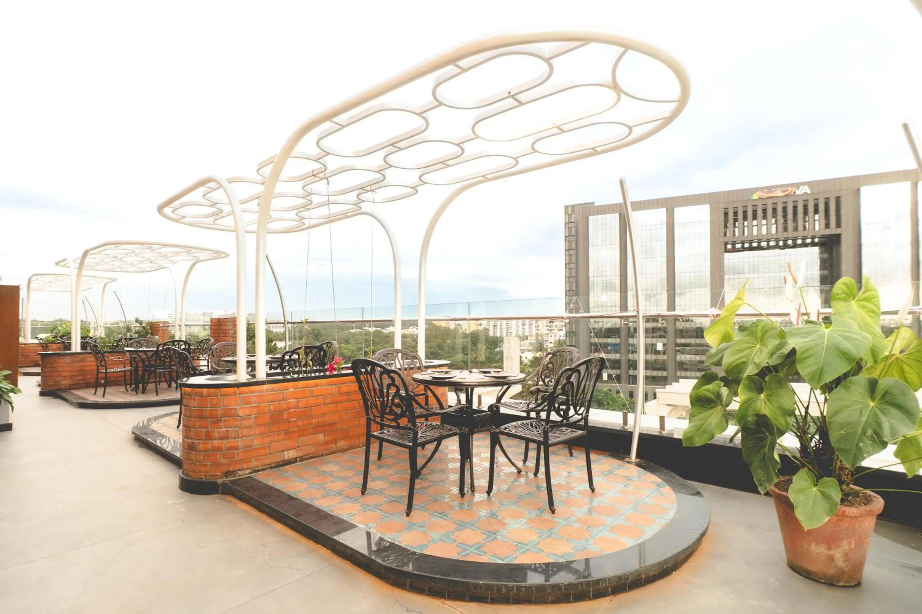 Restaurant/places to eat in Hotel Golden Amulya Rest Wings