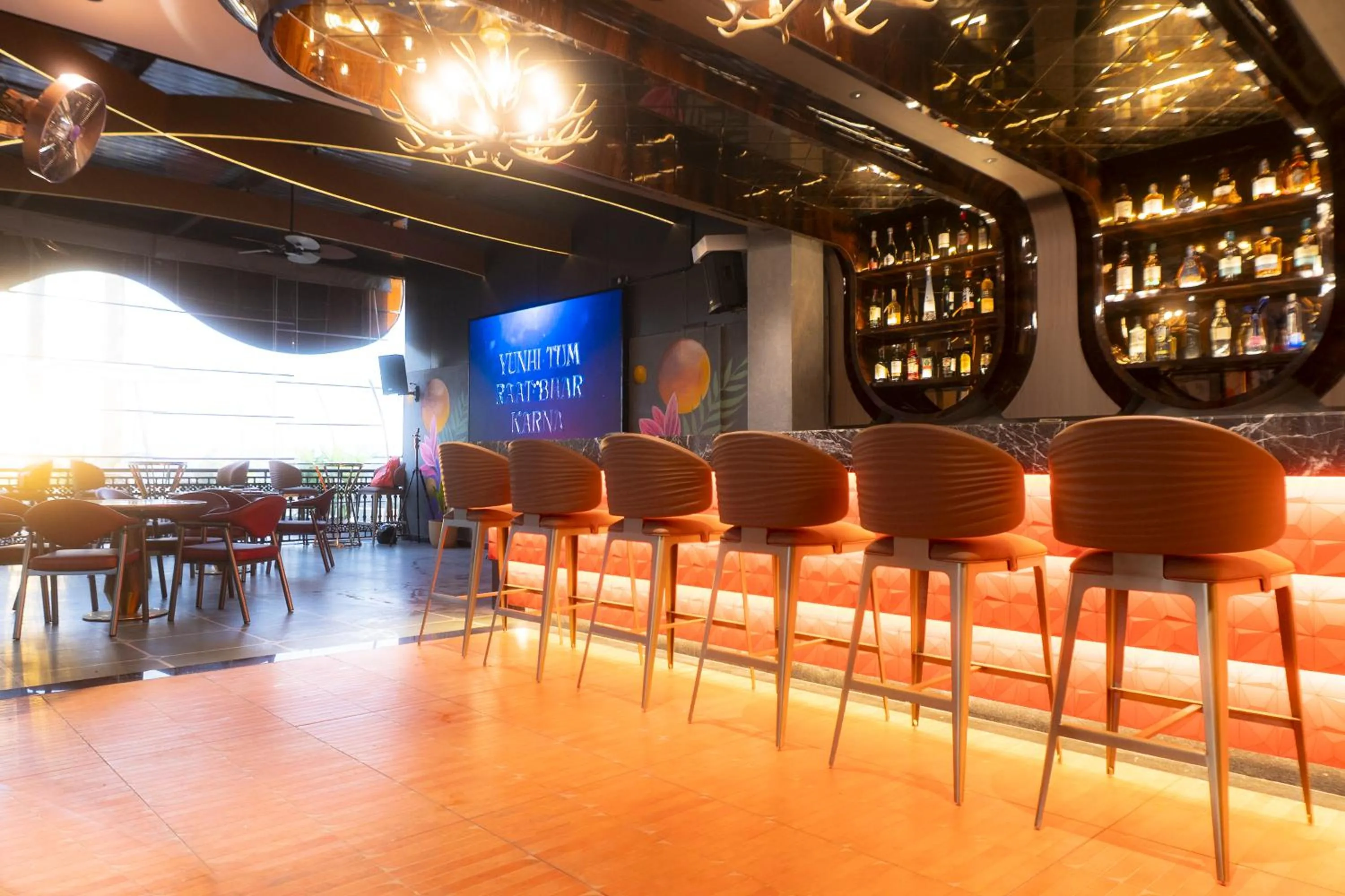 Restaurant/places to eat in Hotel Golden Amulya Rest Wings
