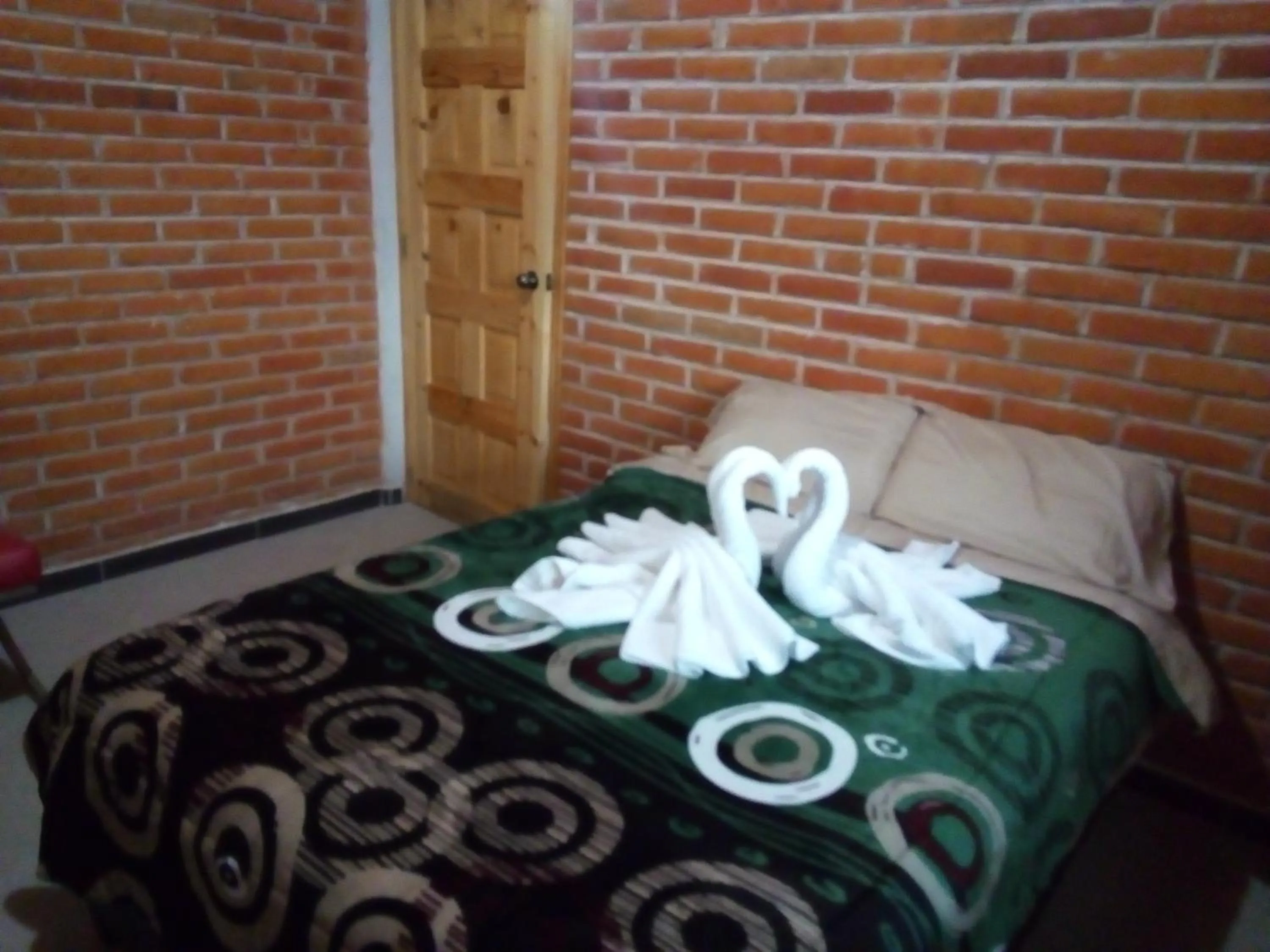 Bed in CABAÑAS TLAXCO LA LOMA