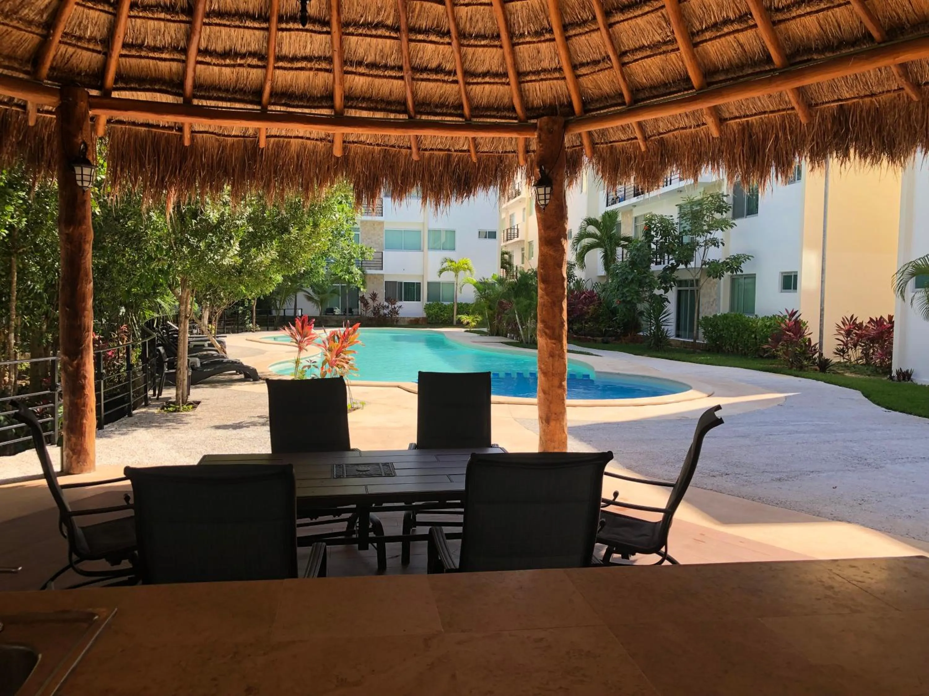 Swimming pool in PLAYA SUITES apartment