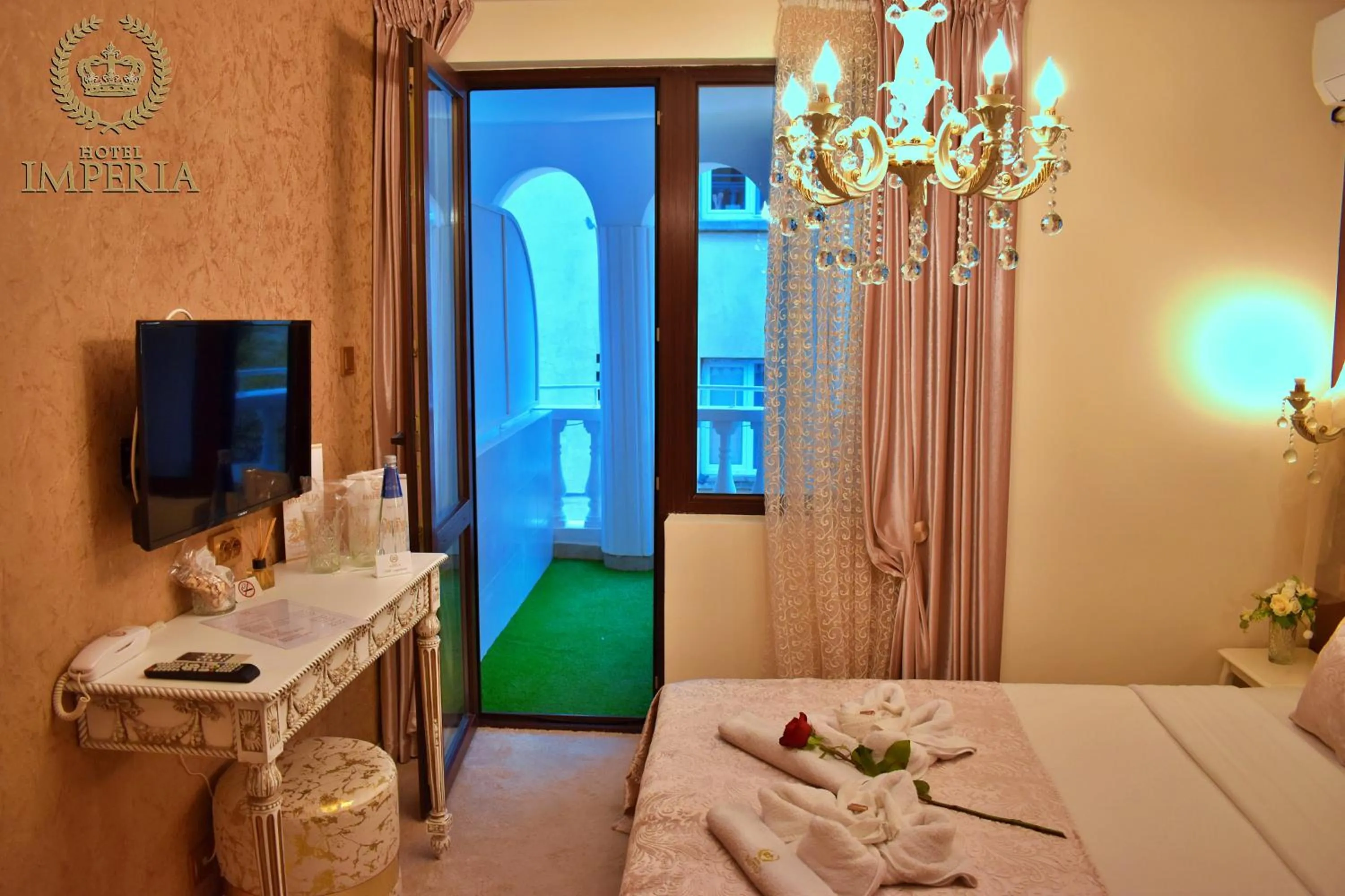 Bed in Hotel IMPERIA