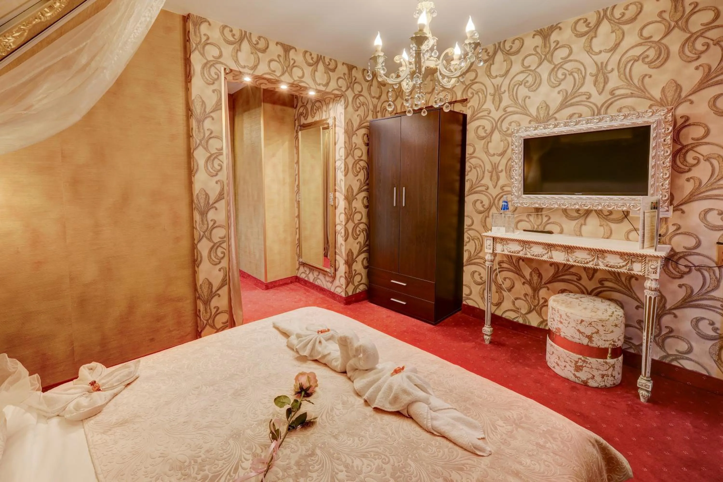 Bed in Hotel IMPERIA