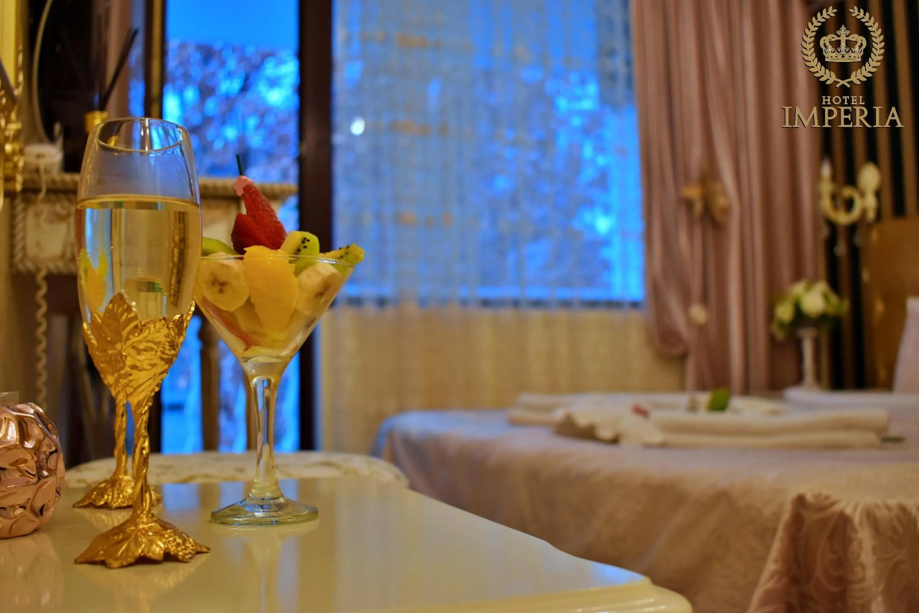 Bed in Hotel IMPERIA