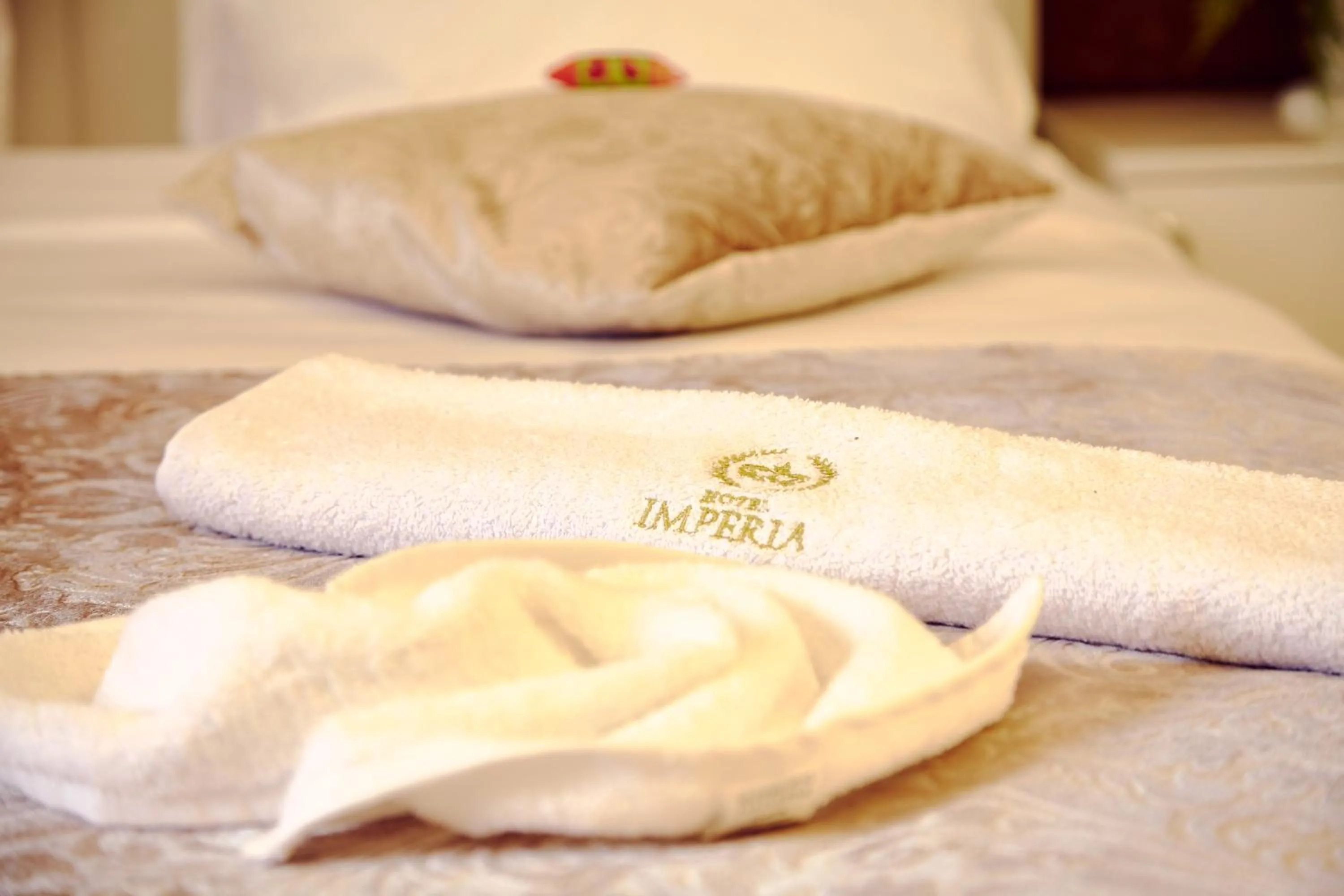 Bed in Hotel IMPERIA